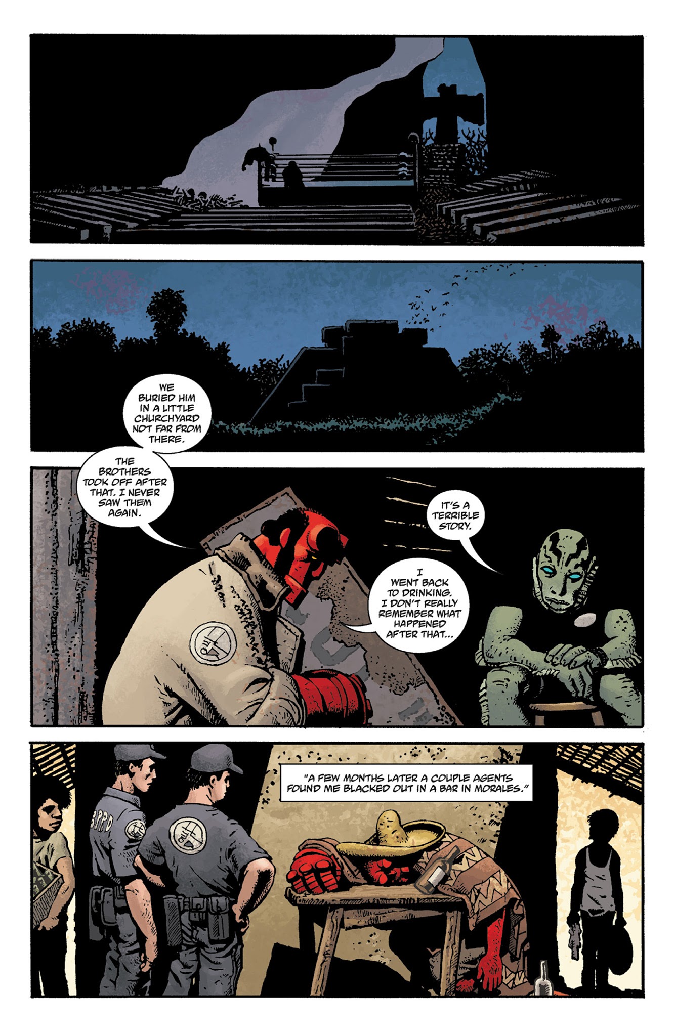 Read online Hellboy: The Bride Of Hell  and Others comic -  Issue # TPB - 34