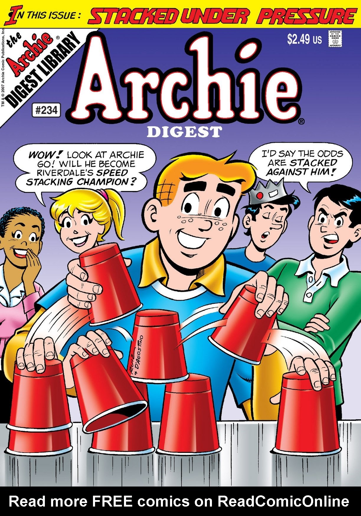 Read online Archie Digest Magazine comic -  Issue #234 - 1
