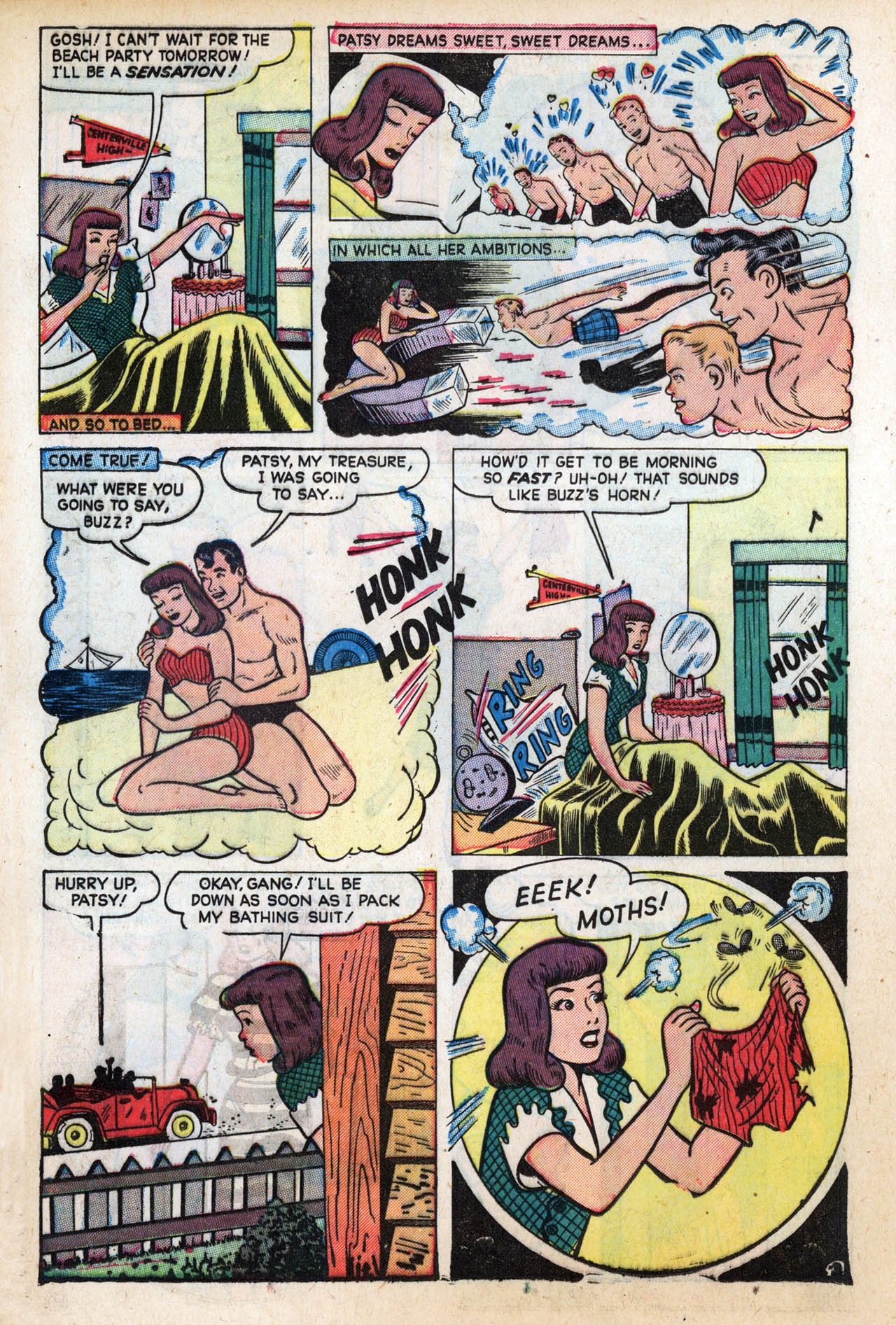 Read online Patsy Walker comic -  Issue #19 - 16