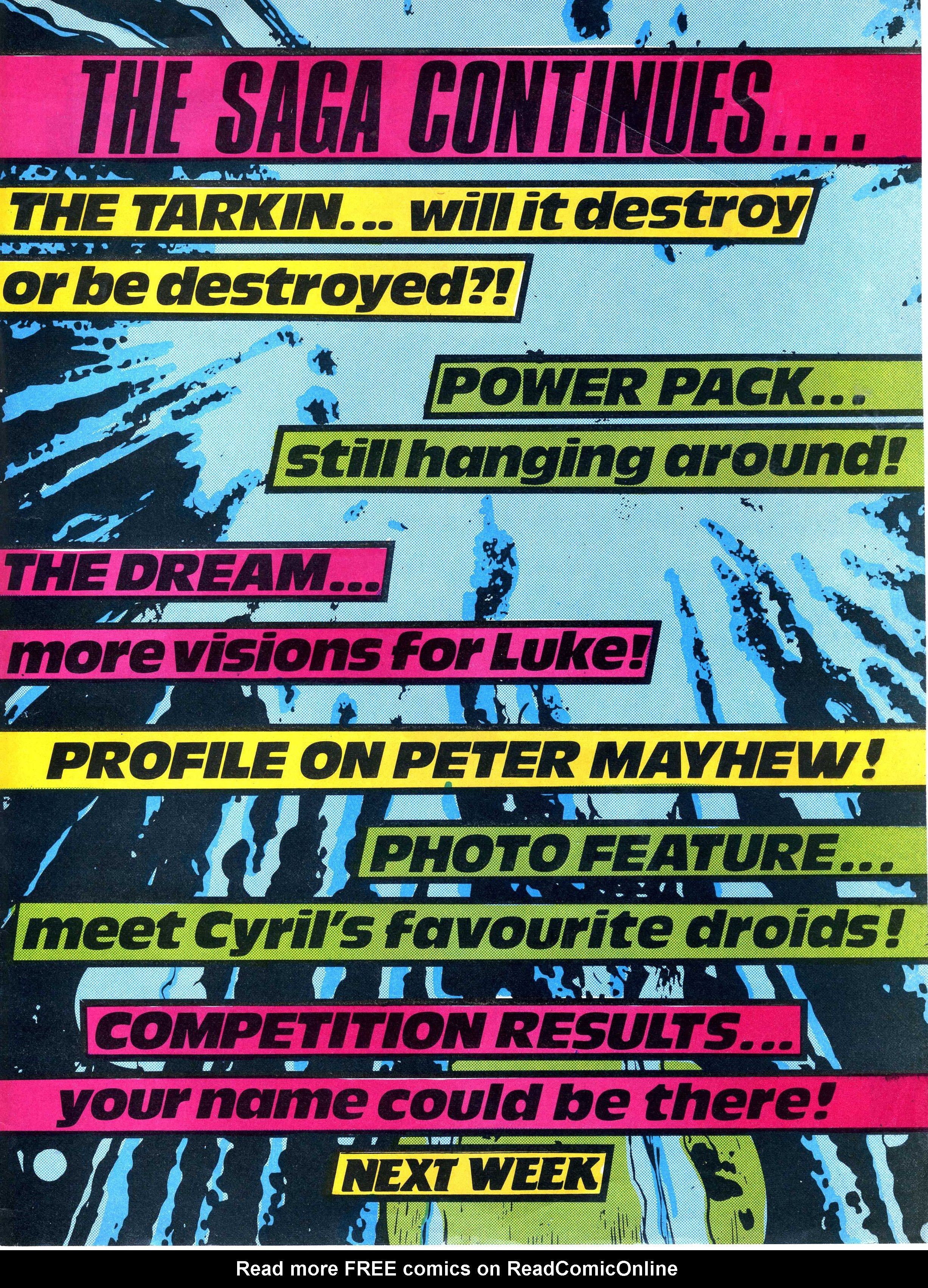Read online Return of the Jedi comic -  Issue #85 - 31