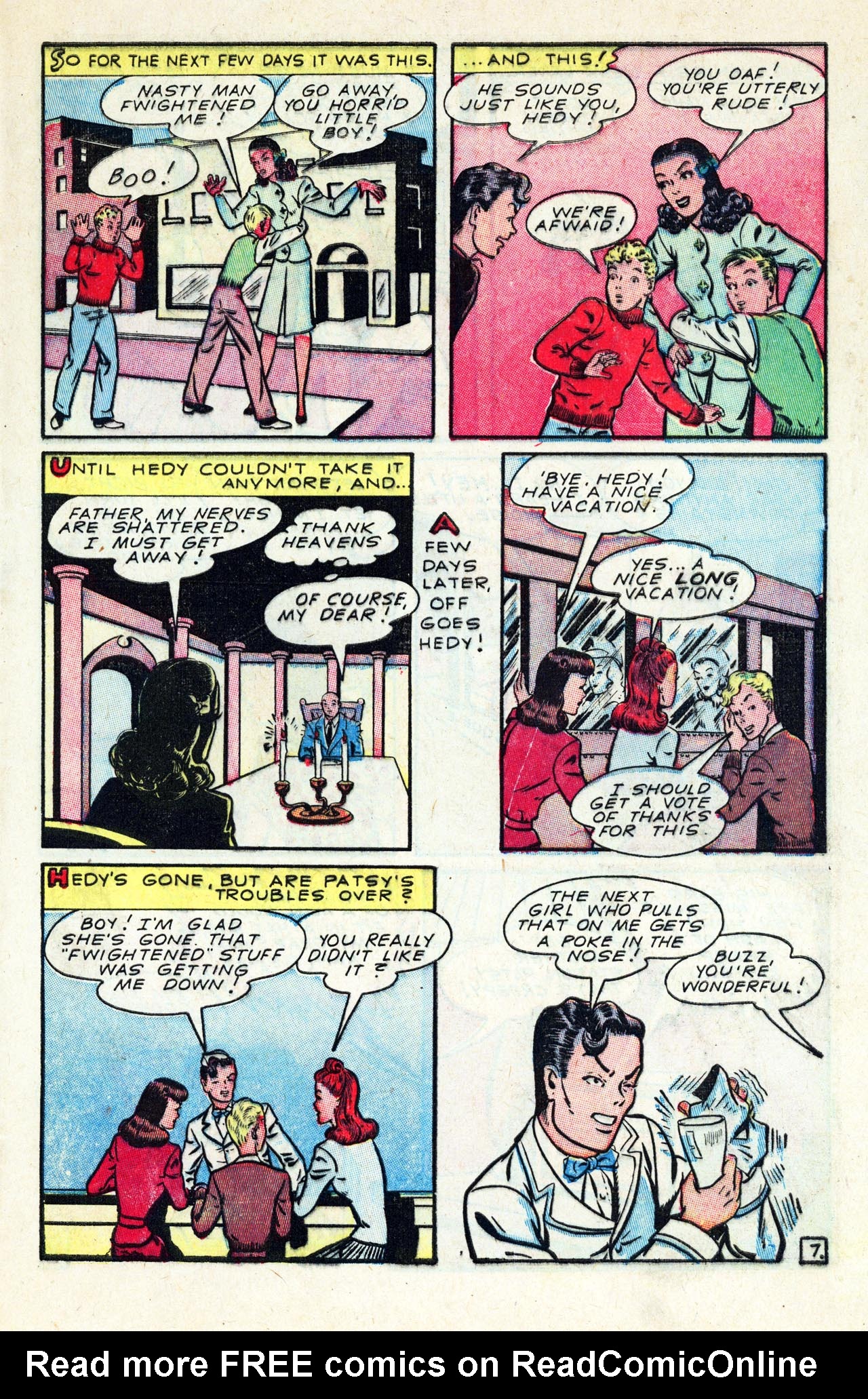 Read online Patsy Walker comic -  Issue #4 - 9