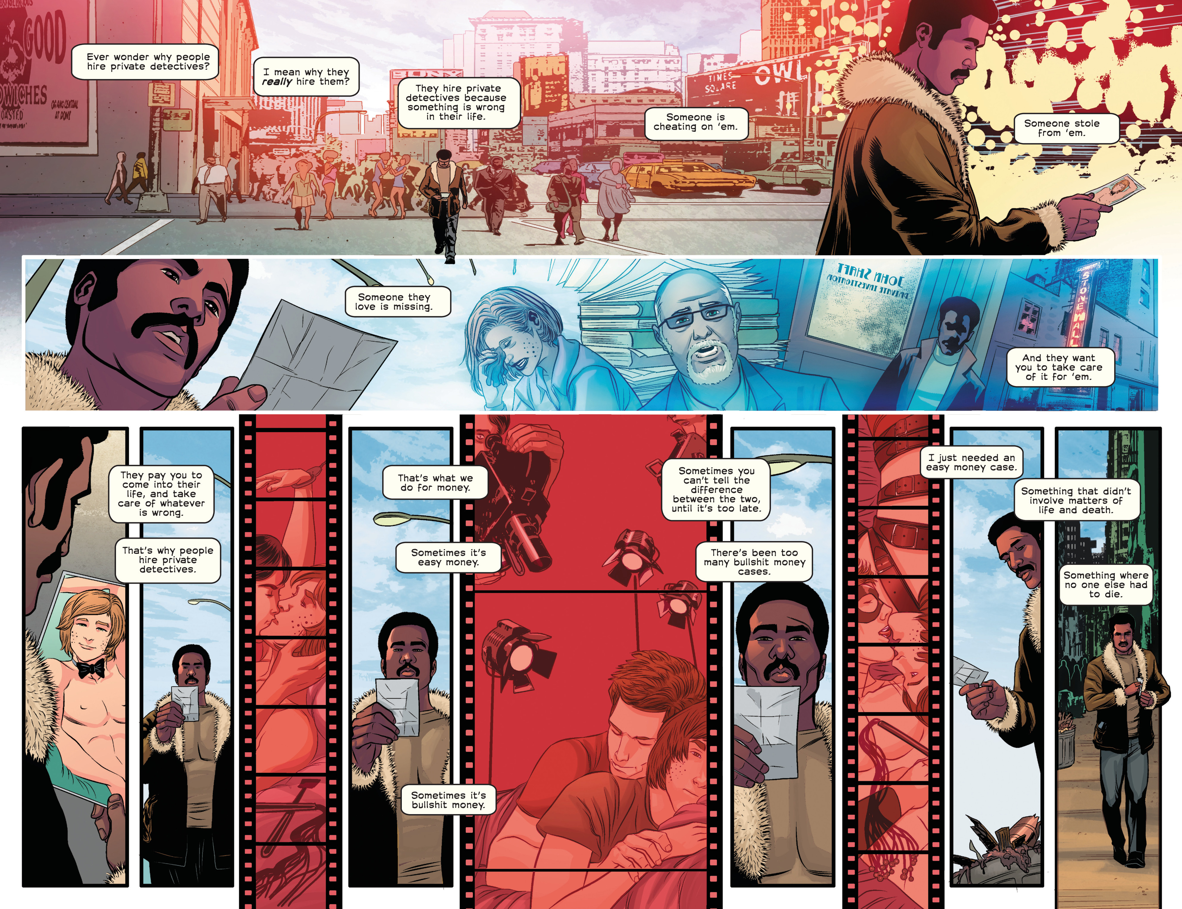 Read online Shaft: Imitation of Life comic -  Issue #2 - 18