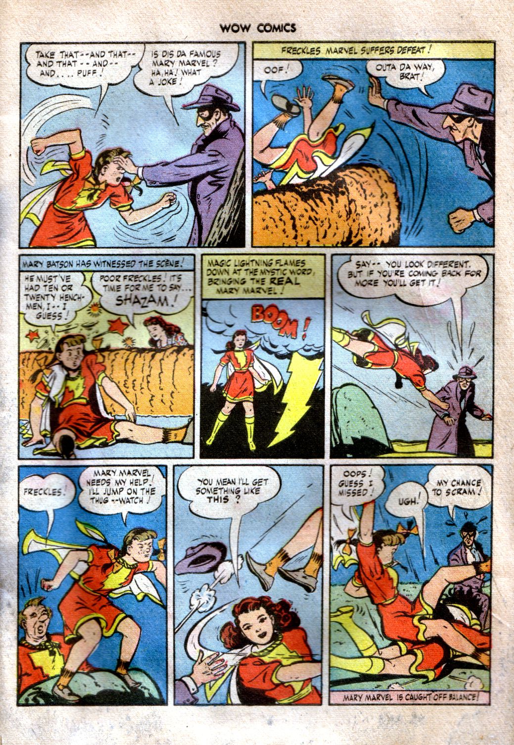 Read online Wow Comics comic -  Issue #35 - 7