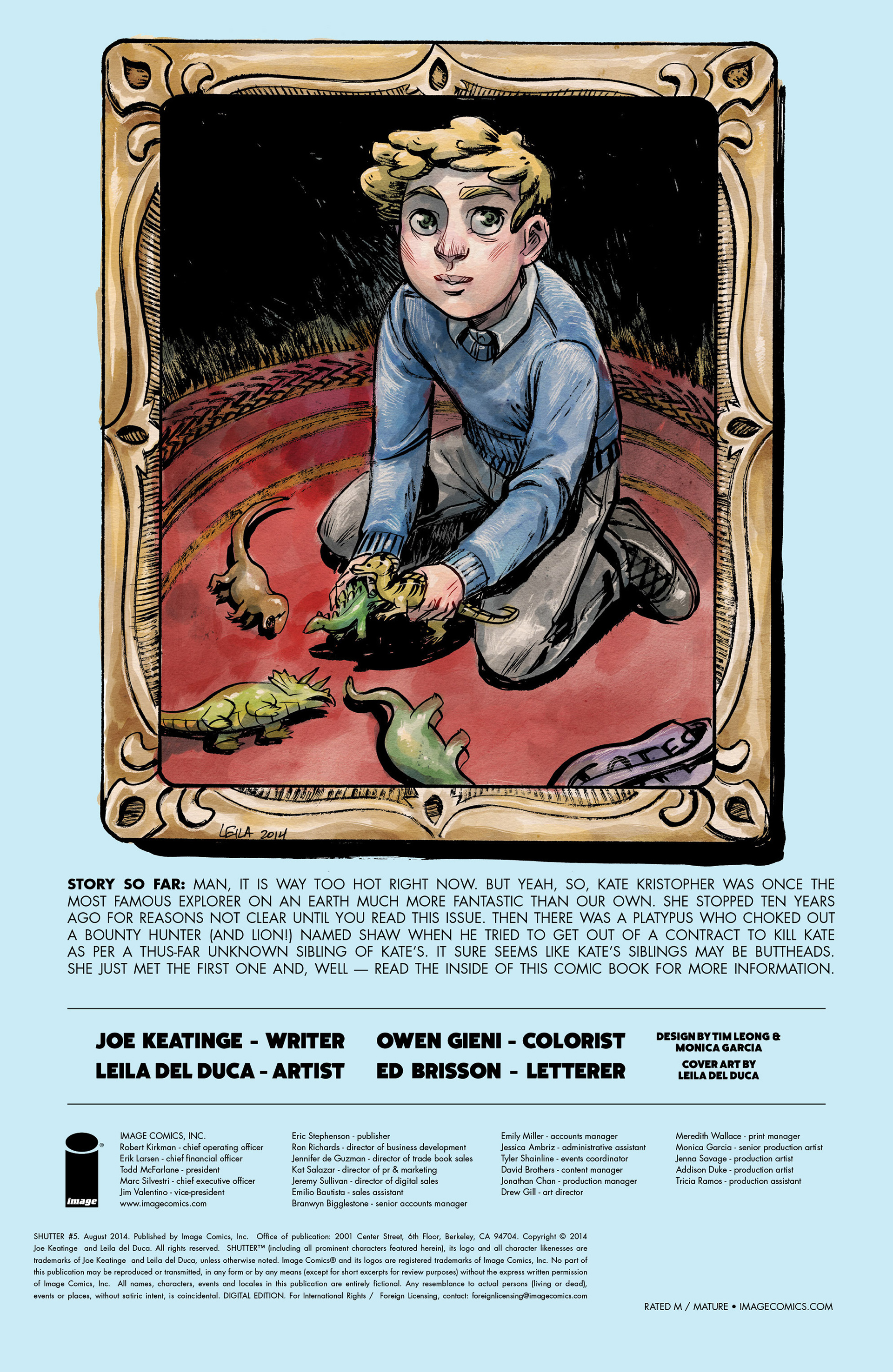 Read online Shutter comic -  Issue #5 - 32