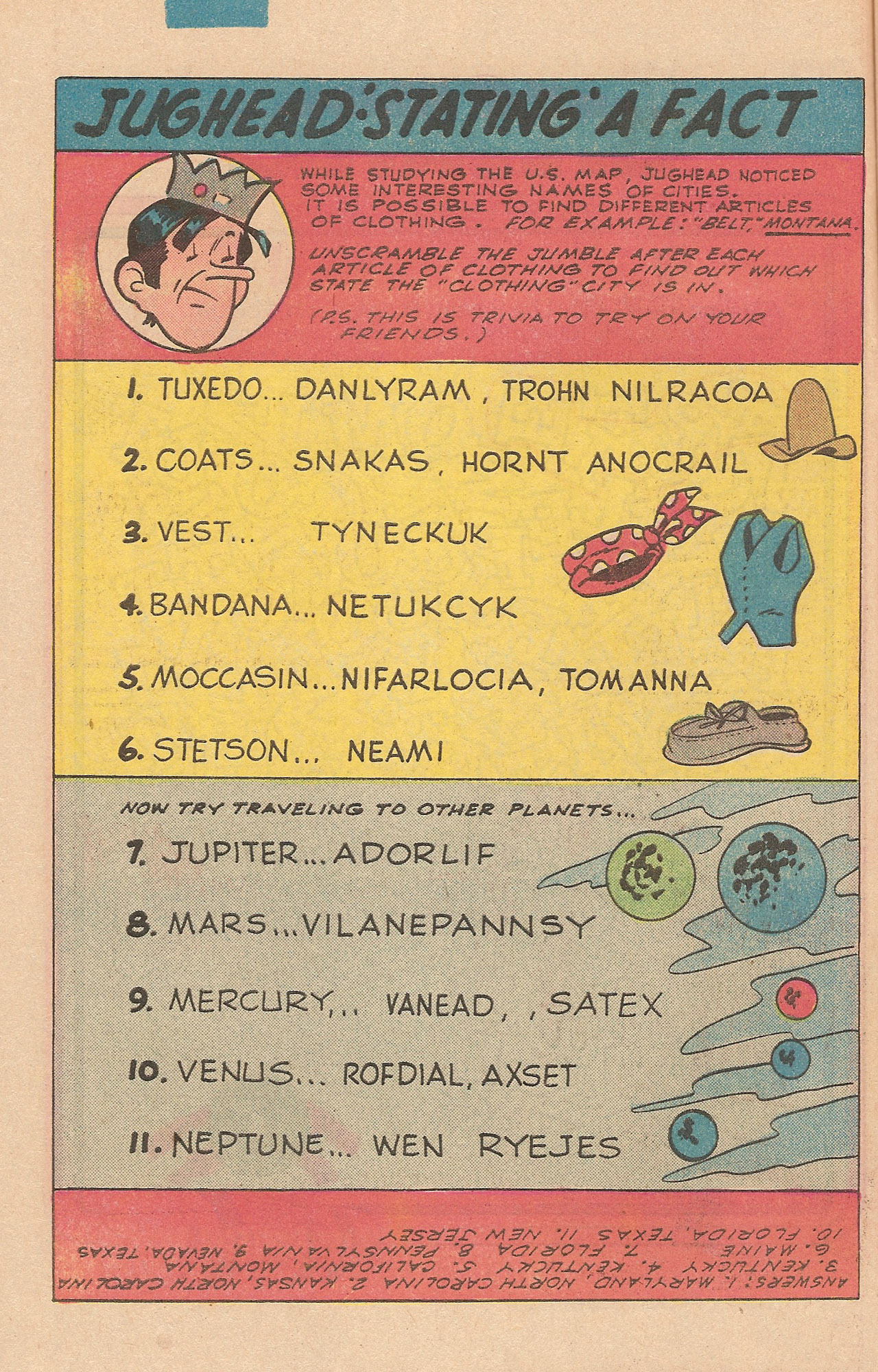 Read online Jughead's Jokes comic -  Issue #78 - 10