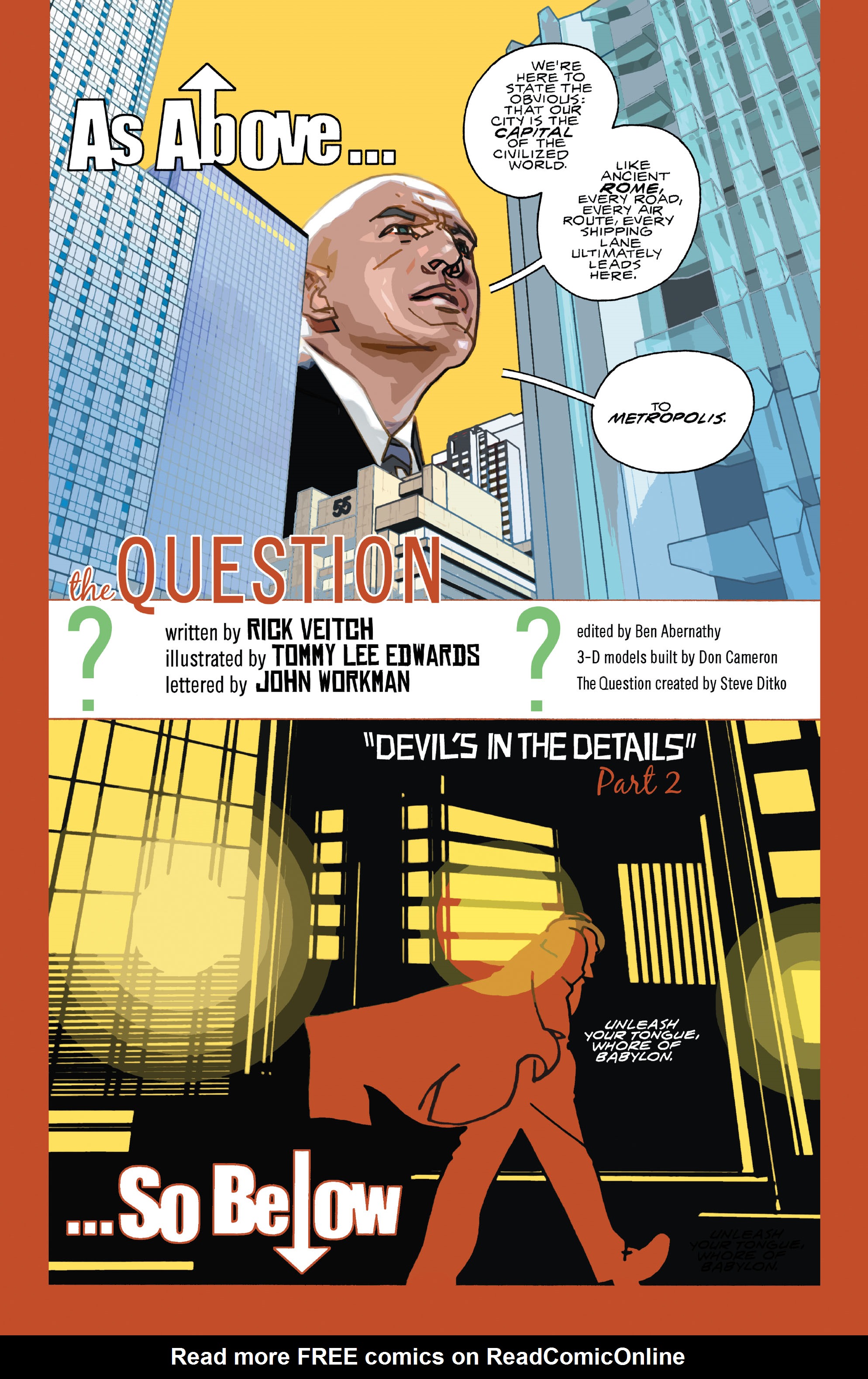 Read online The Question (2005) comic -  Issue #2 - 5