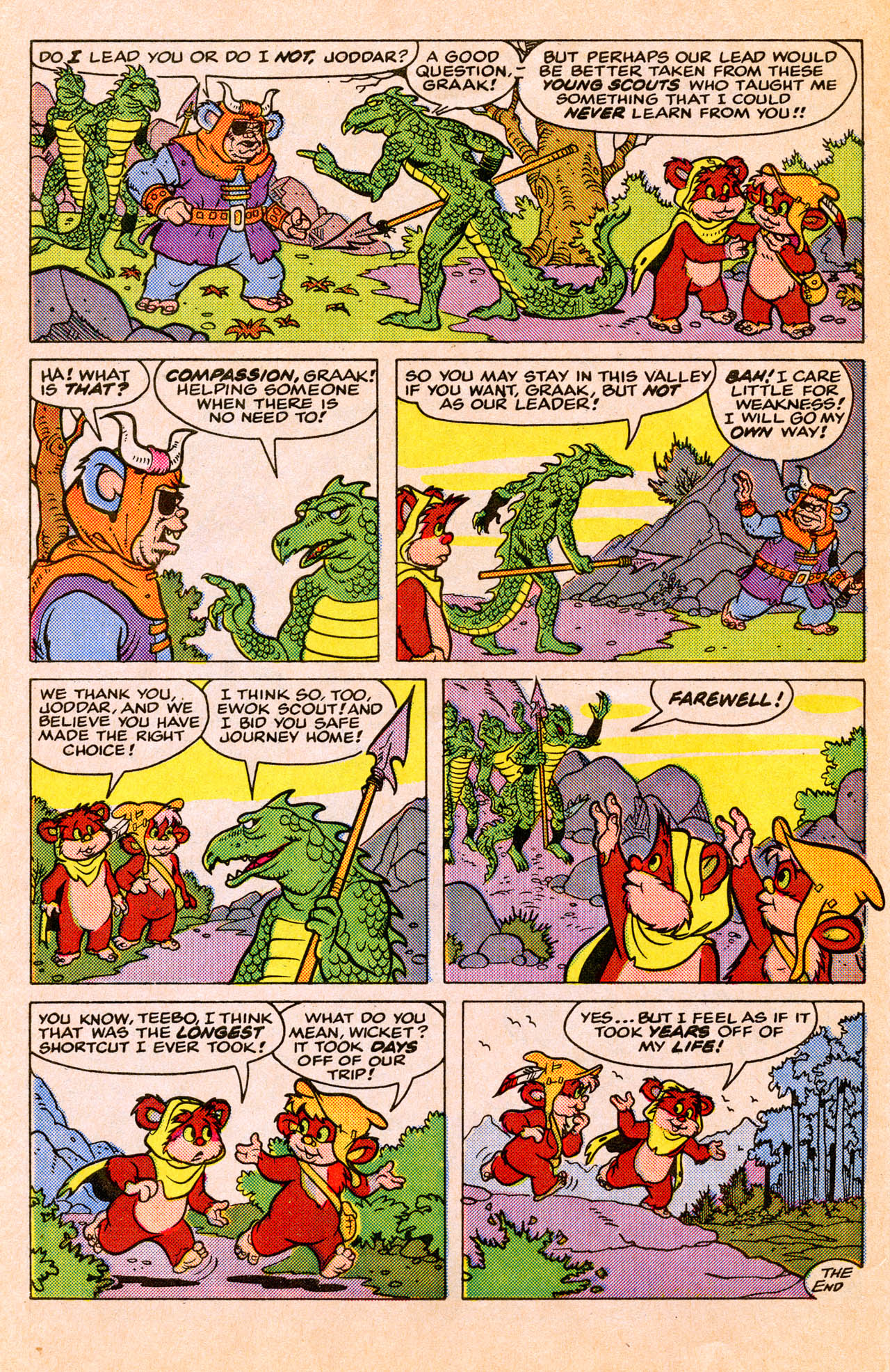 Read online Ewoks (1987) comic -  Issue #4 - 32