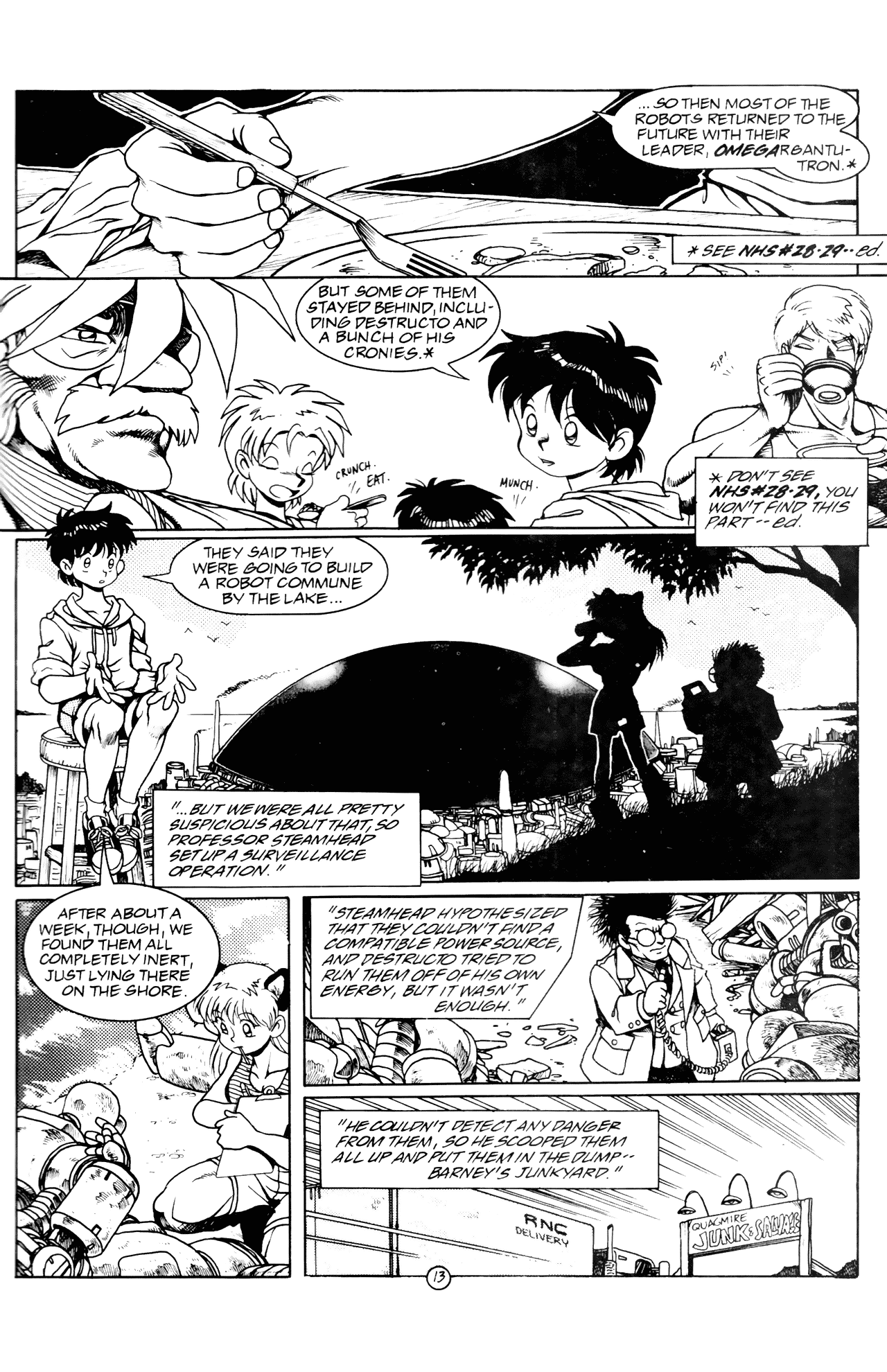 Read online Ninja High School (1986) comic -  Issue #42 - 15