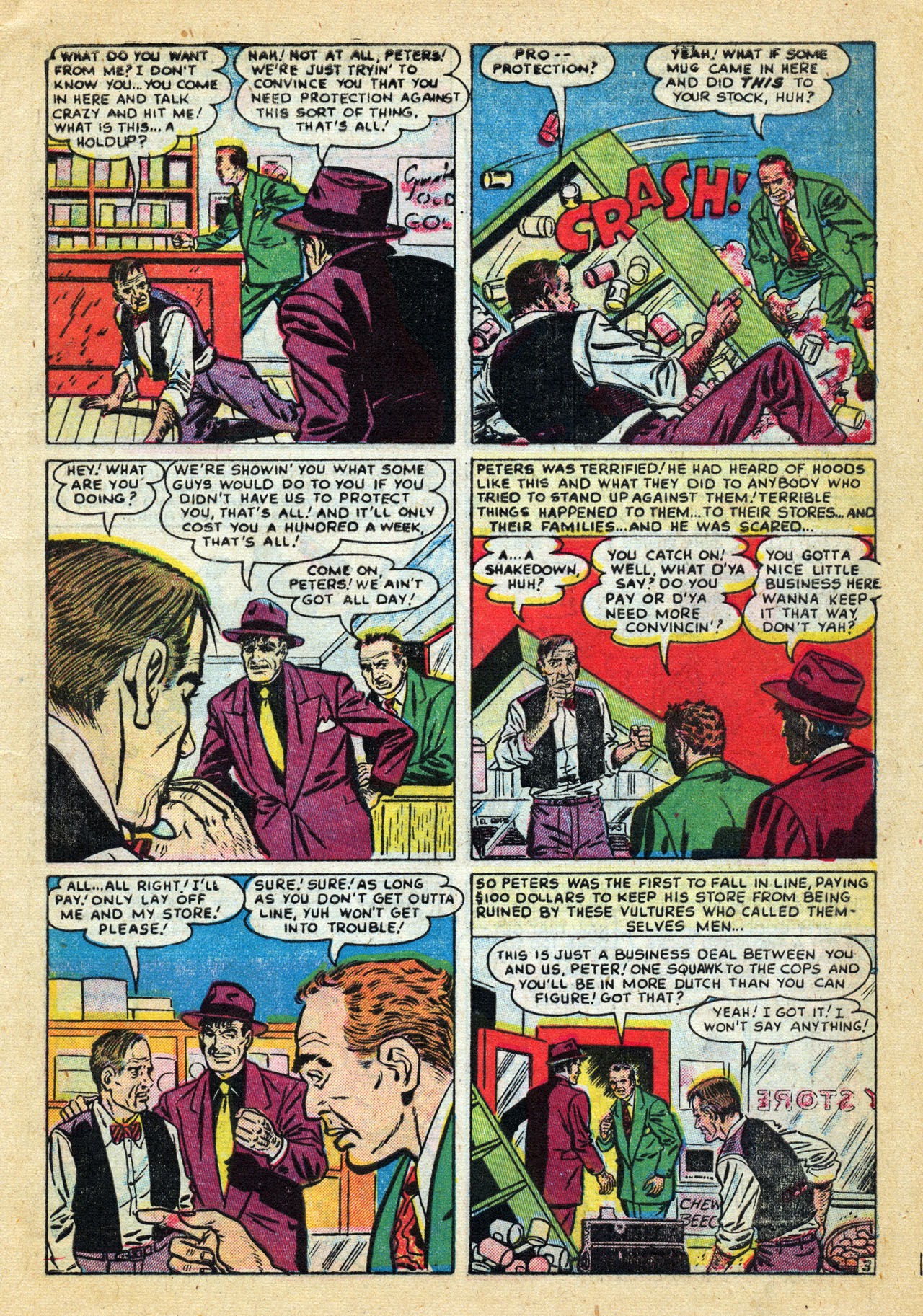 Read online Crime Cases Comics (1951) comic -  Issue #6 - 5