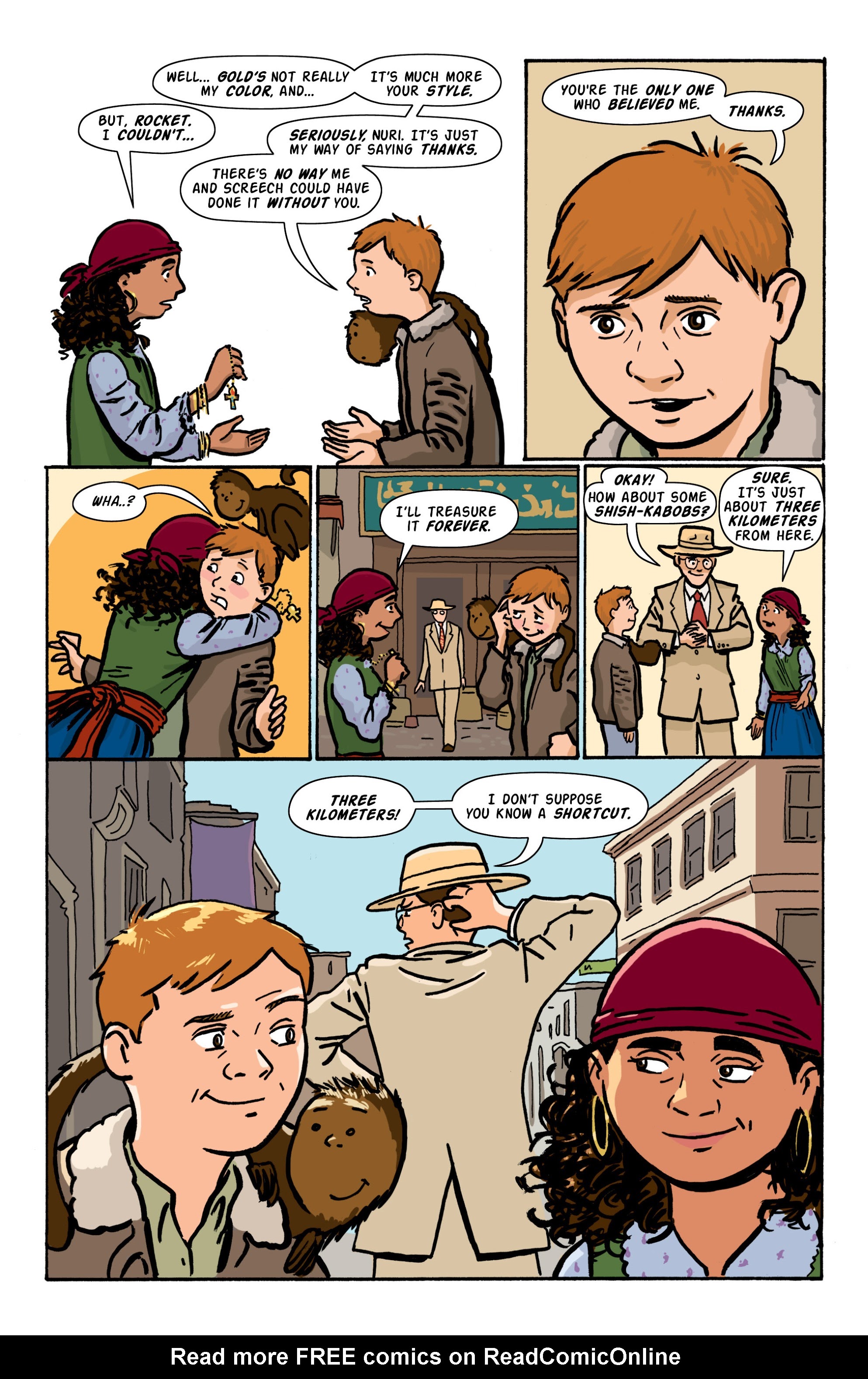 Read online Rocket Robinson and the Pharaoh's Fortune comic -  Issue # TPB (Part 3) - 40