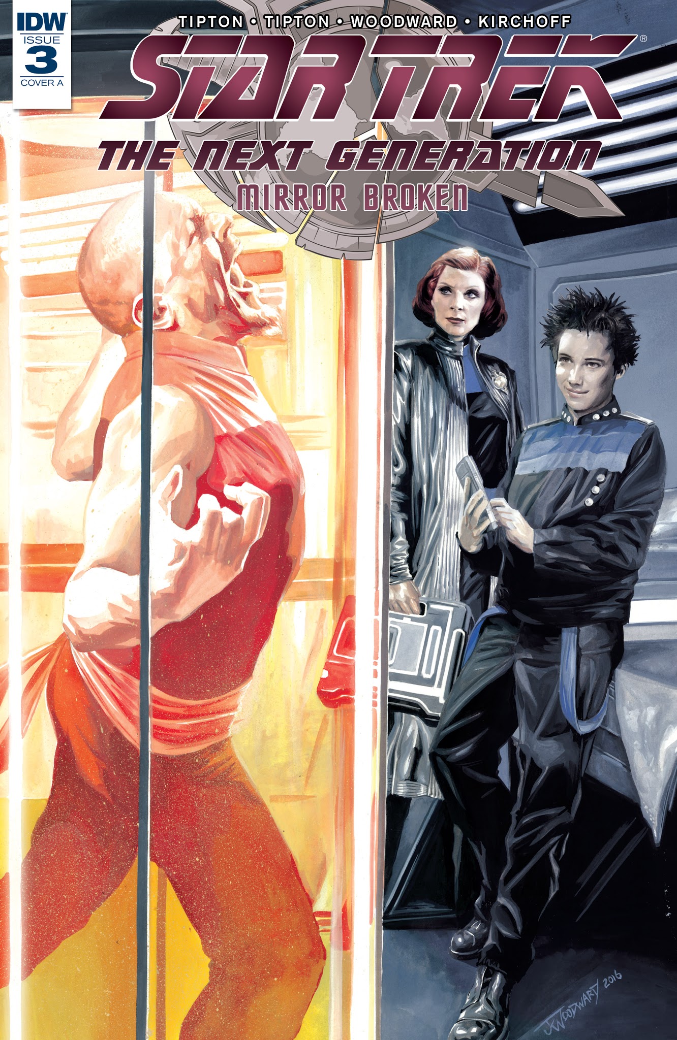 Read online Star Trek: The Next Generation: Mirror Broken comic -  Issue #3 - 1