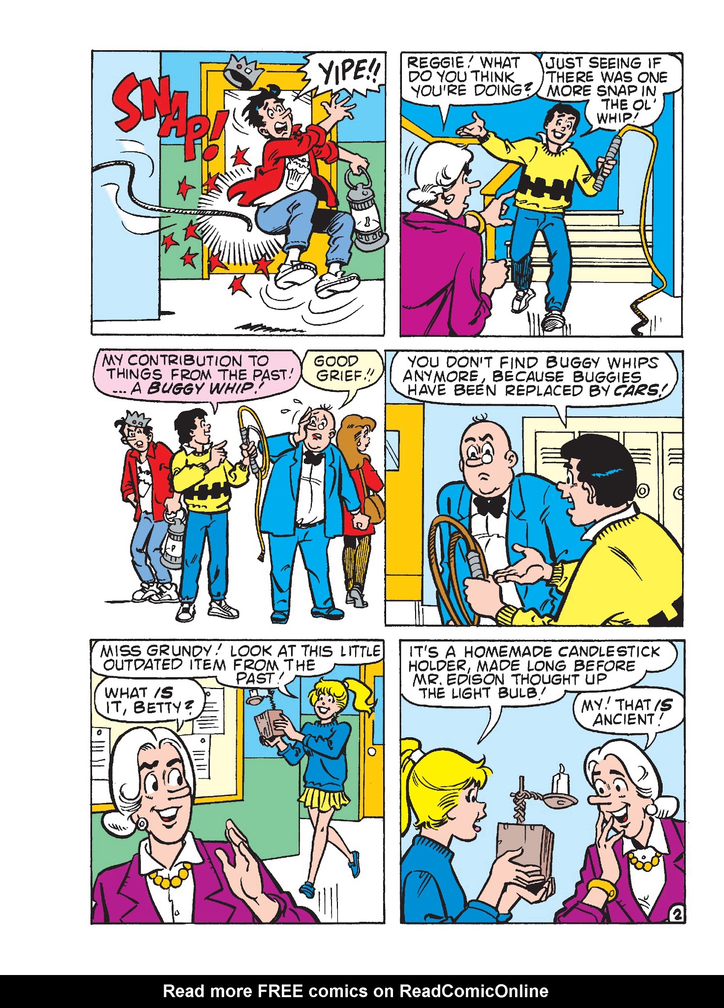 Read online Archie's Funhouse Double Digest comic -  Issue #24 - 54