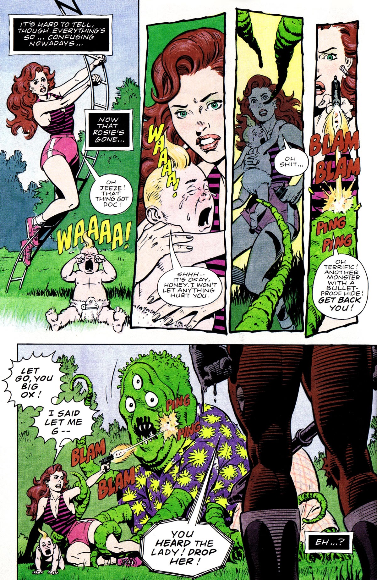 Read online Mr. Monster: Who Watches the Garbagemen? comic -  Issue # Full - 46