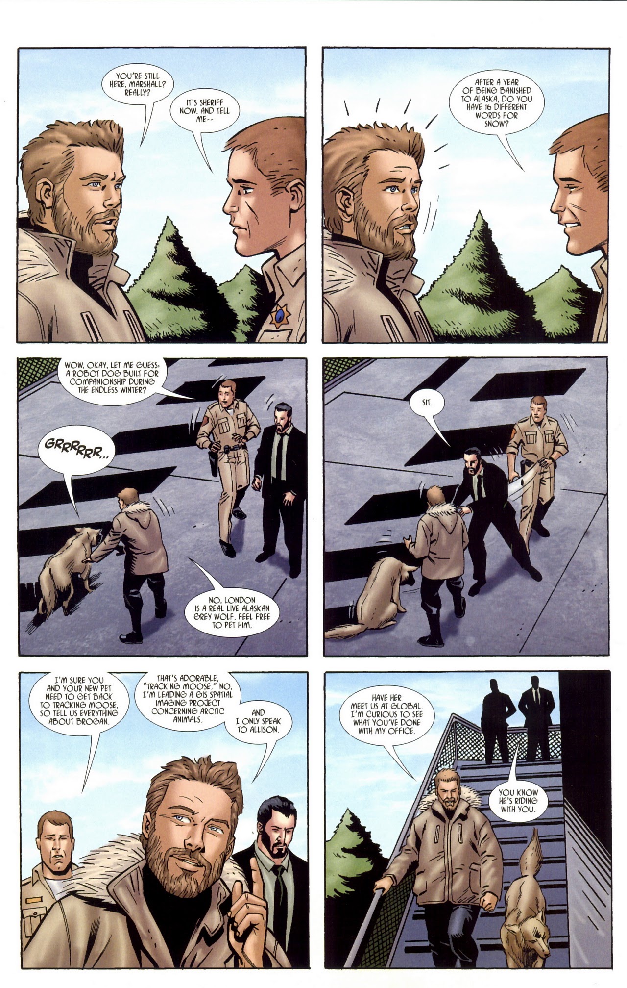 Read online Eureka comic -  Issue #3 - 6