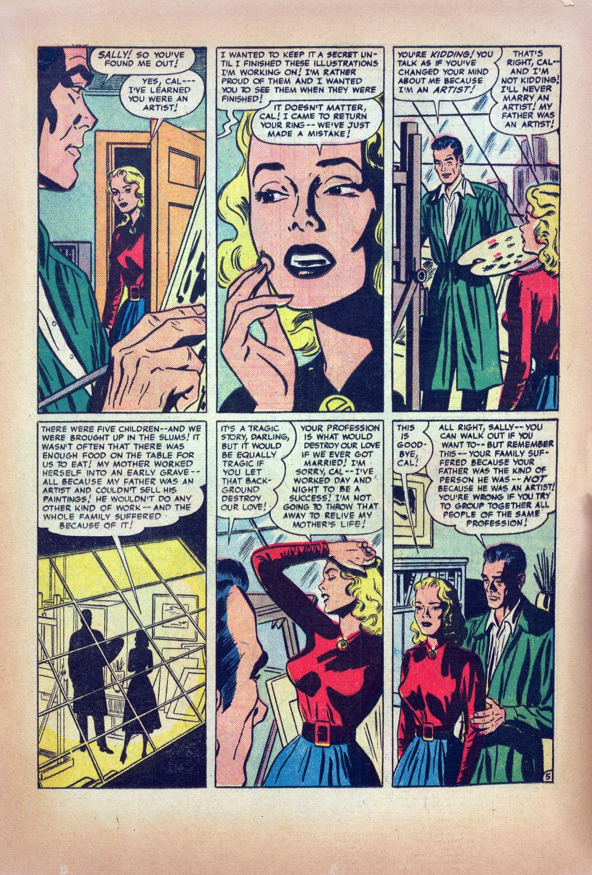 Read online Girl Confessions comic -  Issue #16 - 17