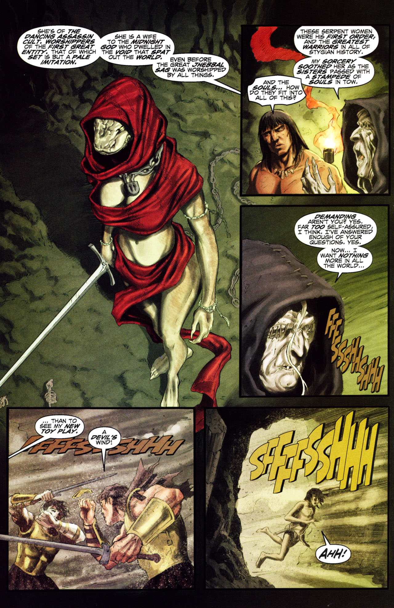 Read online Conan and the Midnight God comic -  Issue #3 - 18