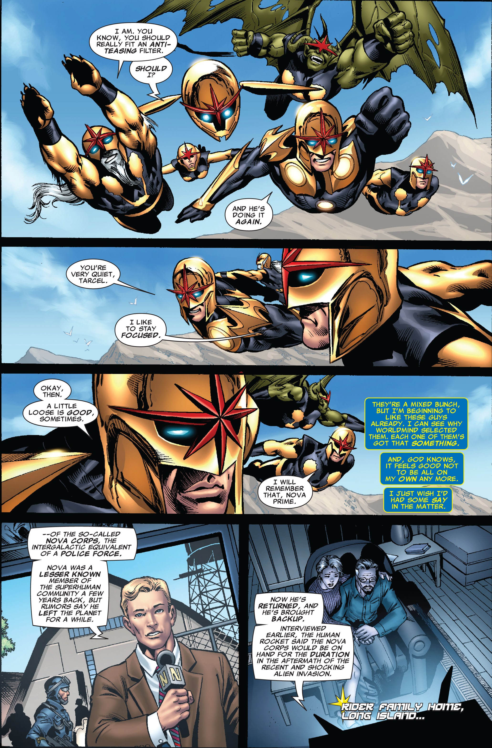 Read online Nova (2007) comic -  Issue #19 - 12
