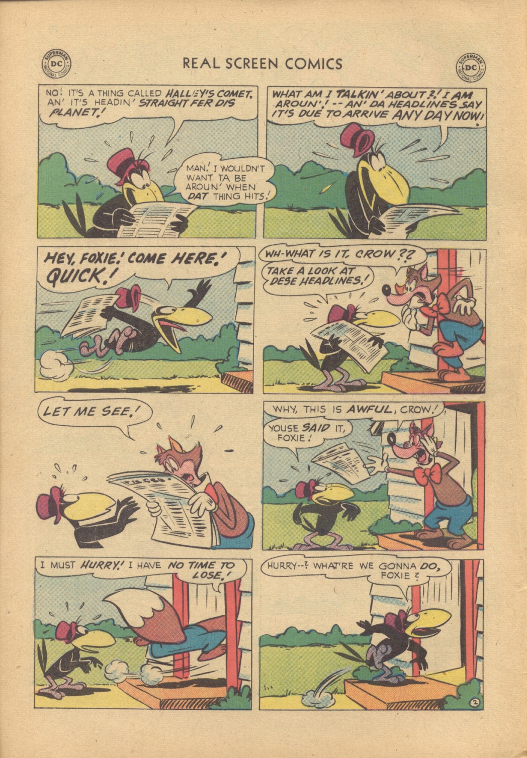 Read online Real Screen Comics comic -  Issue #104 - 4