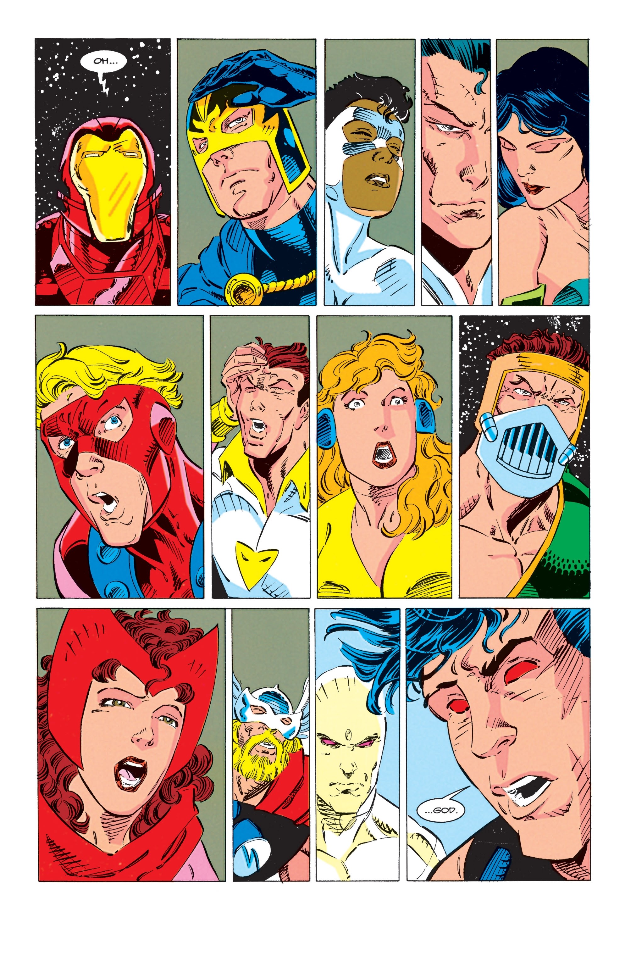 Read online Avengers Epic Collection: Operation Galactic Storm comic -  Issue # TPB (Part 4) - 96