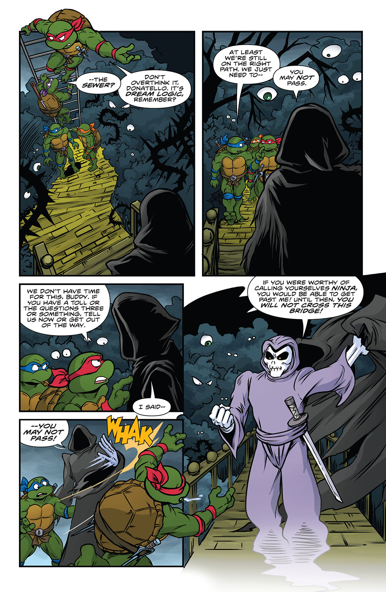 Read online Teenage Mutant Ninja Turtles: Saturday Morning Adventures – Halloween Special comic -  Issue # Full - 14