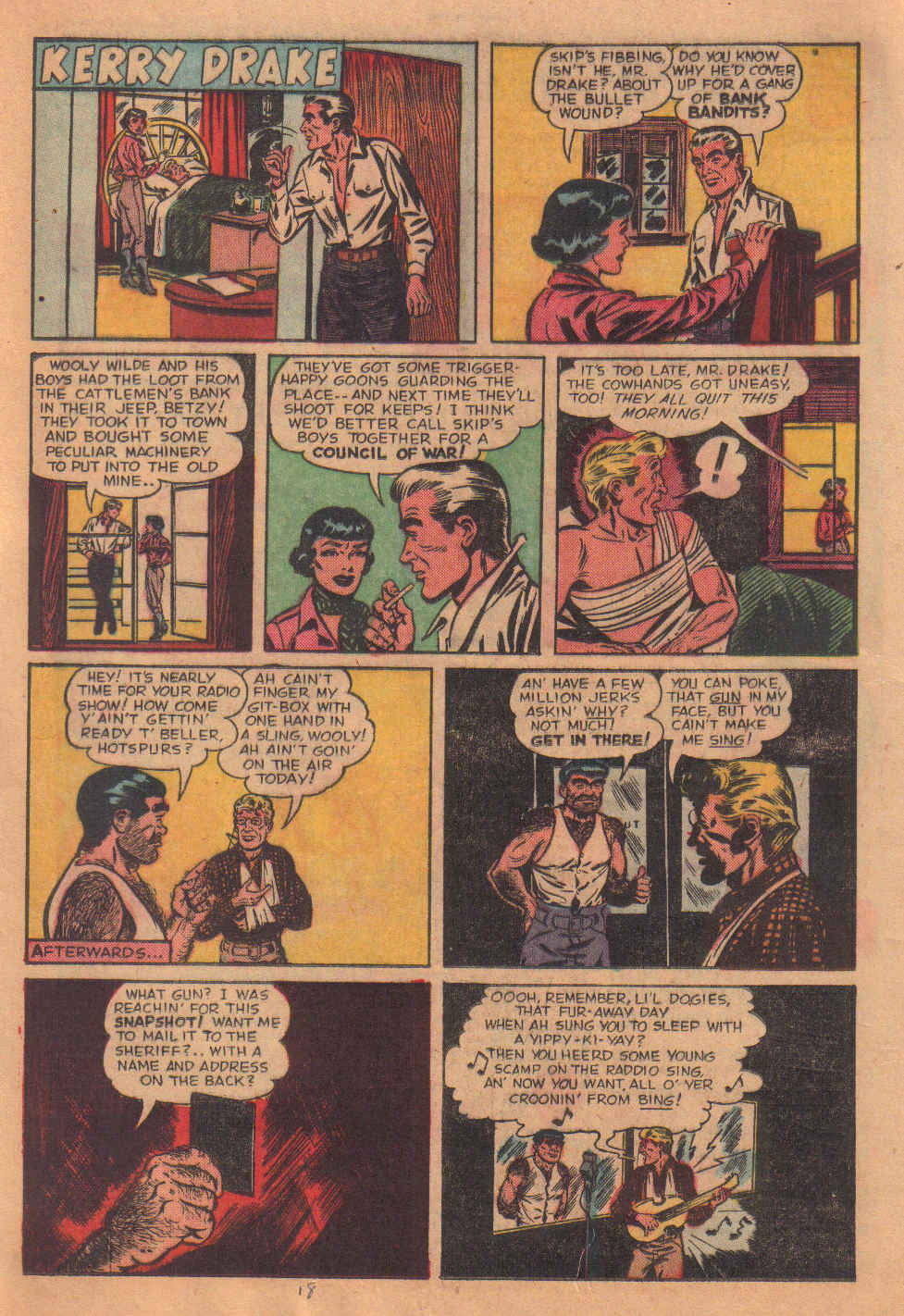 Read online Kerry Drake Detective Cases comic -  Issue #30 - 17