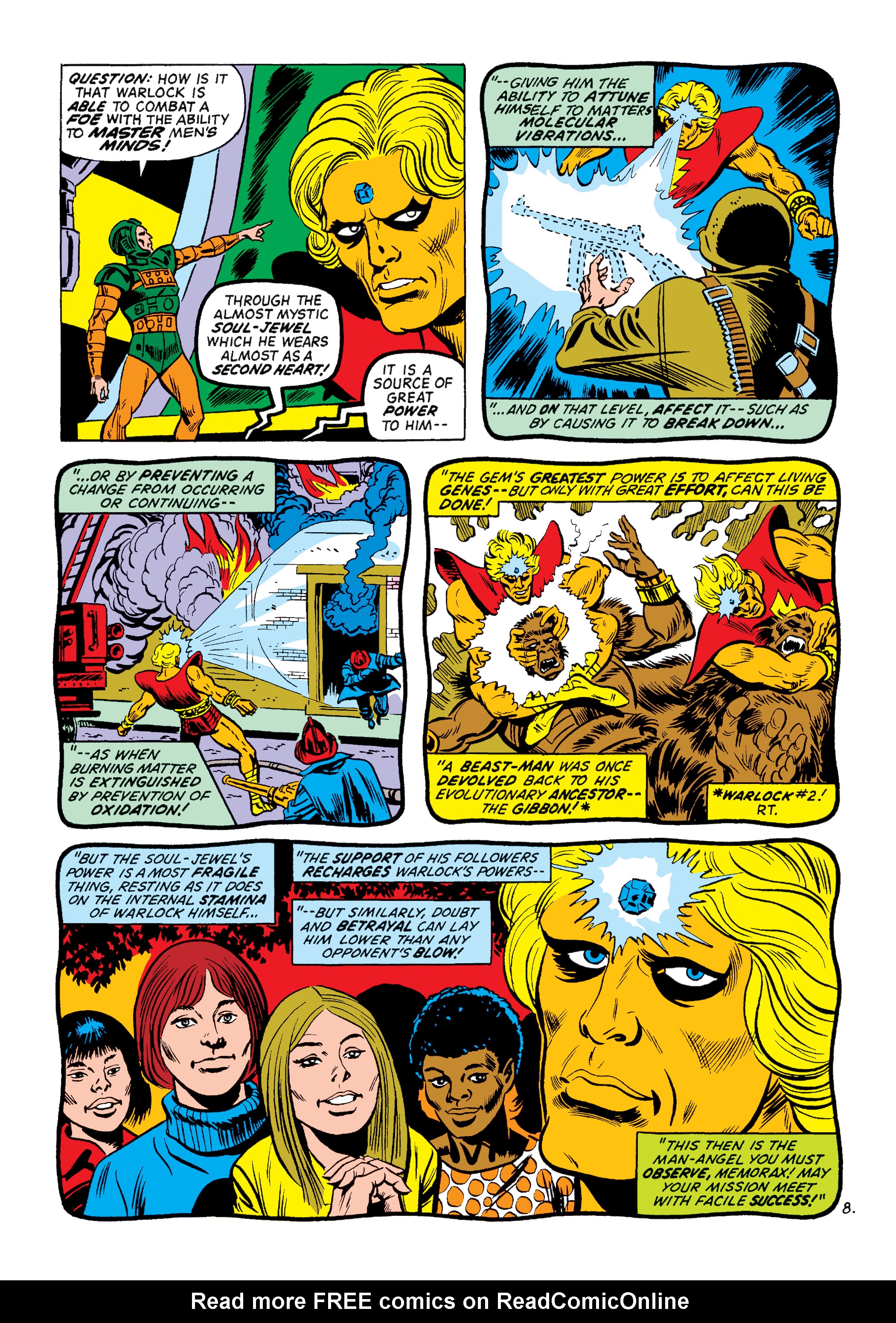 Read online Marvel Masterworks: Warlock comic -  Issue # TPB 1 (Part 3) - 9
