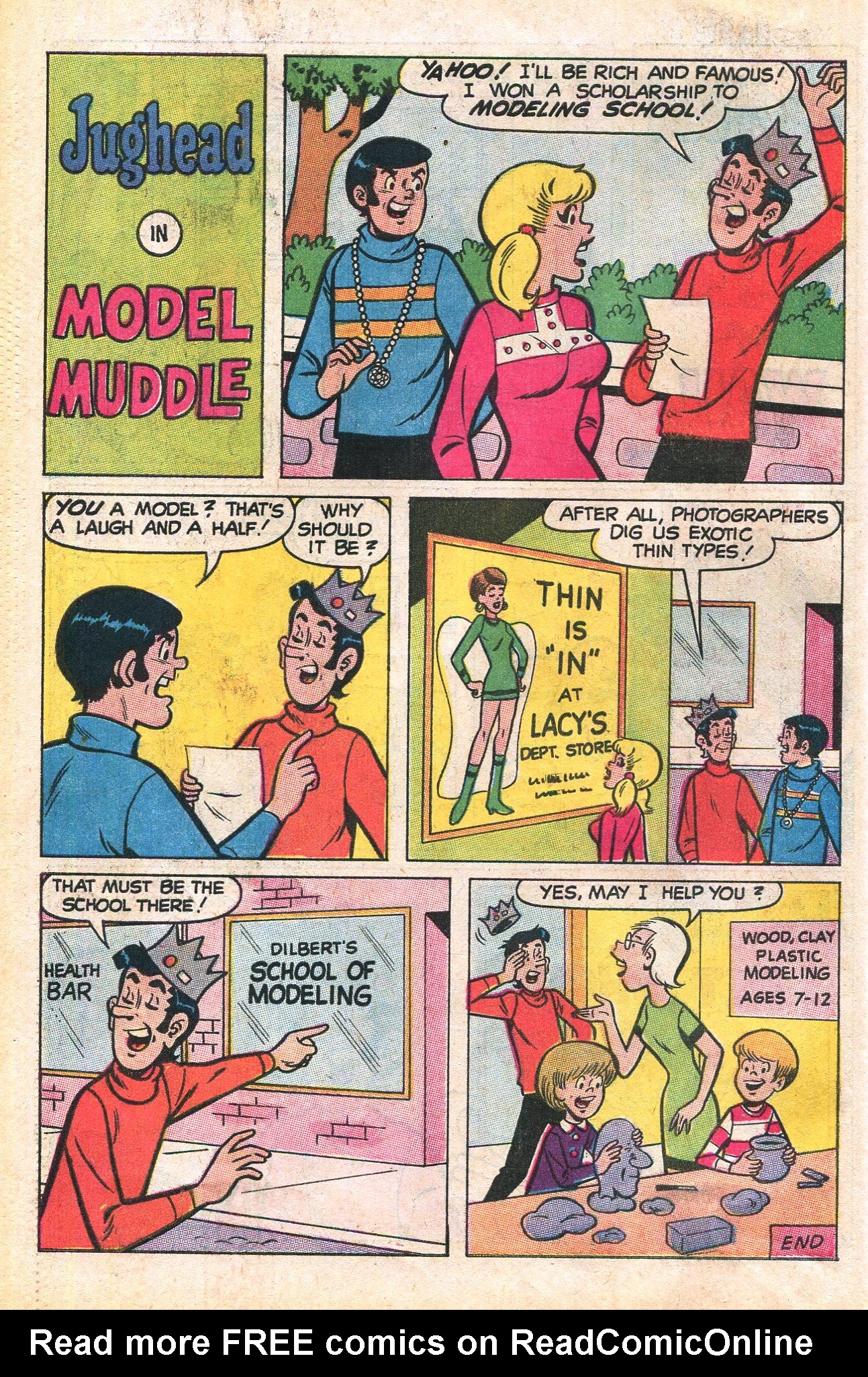 Read online Jughead's Jokes comic -  Issue #13 - 34