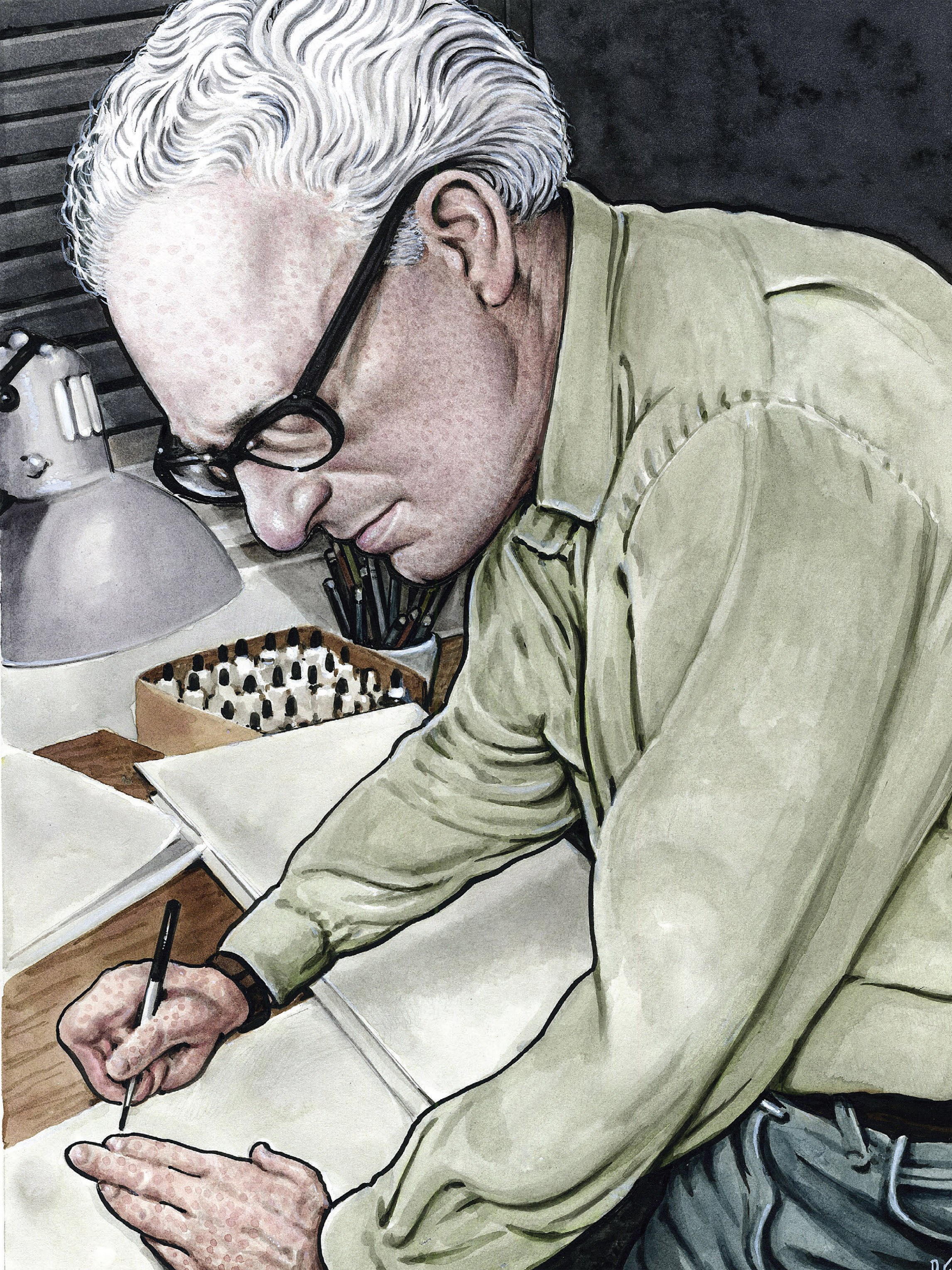 Read online More Heroes of the Comics: Portraits of the Legends of Comic Books comic -  Issue # TPB (Part 2) - 72