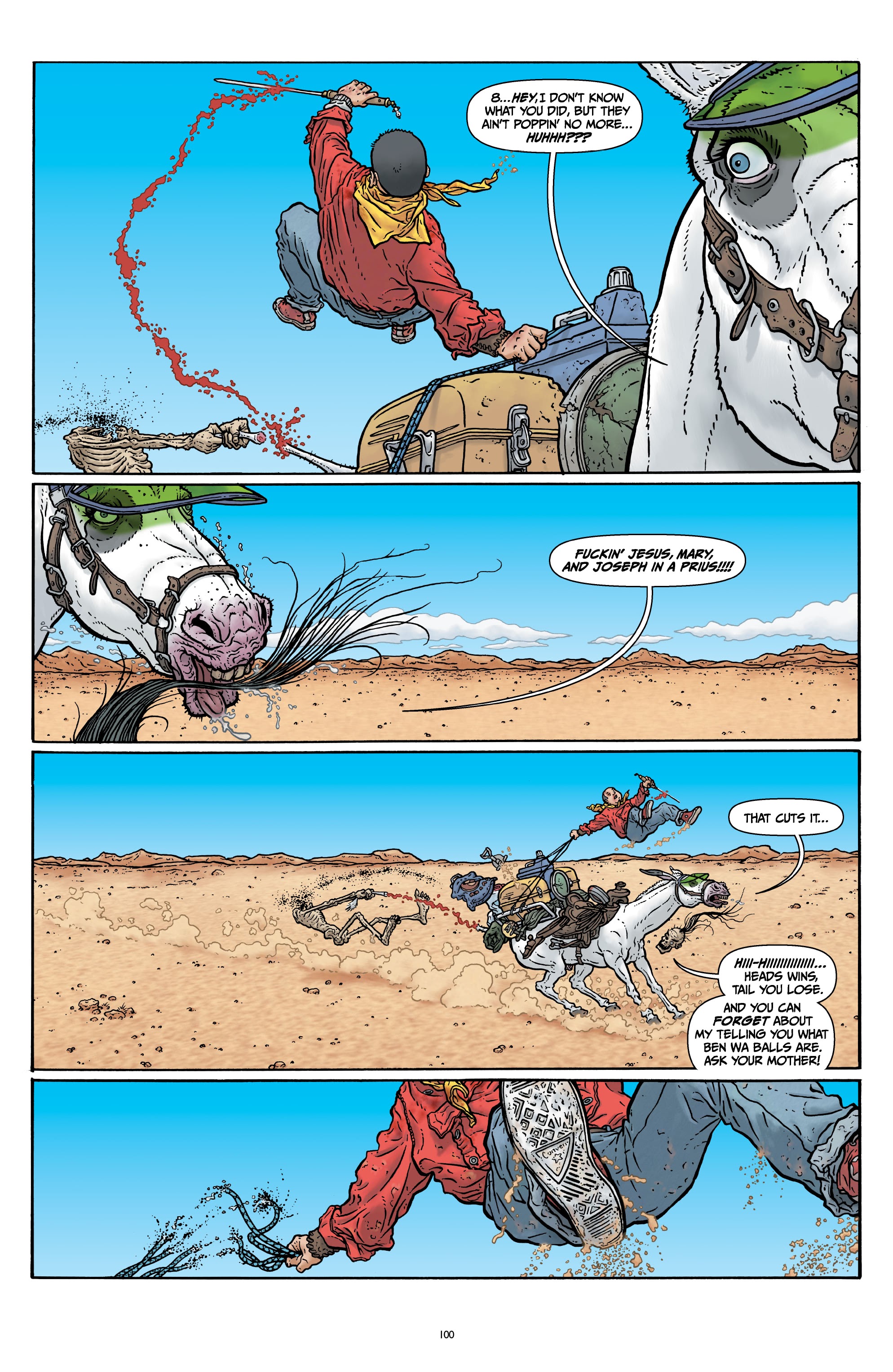 Read online Shaolin Cowboy comic -  Issue # _Start Trek (Part 1) - 79