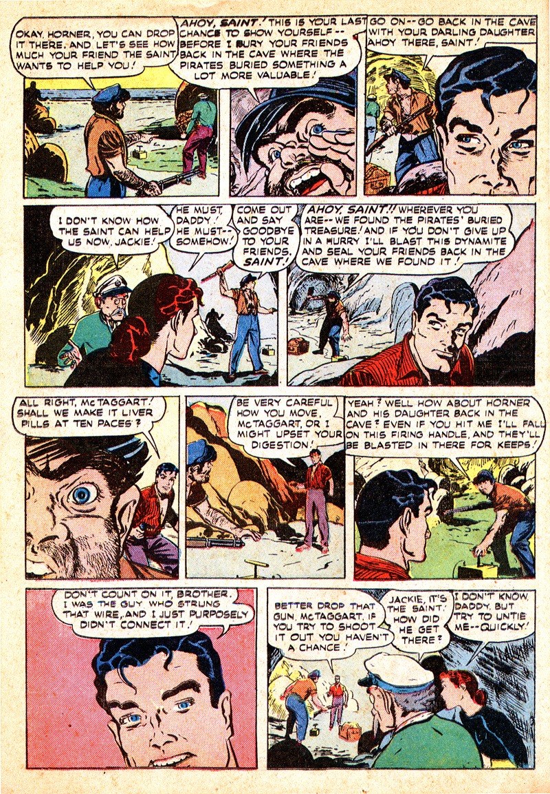 Read online The Saint (1947) comic -  Issue #9 - 13
