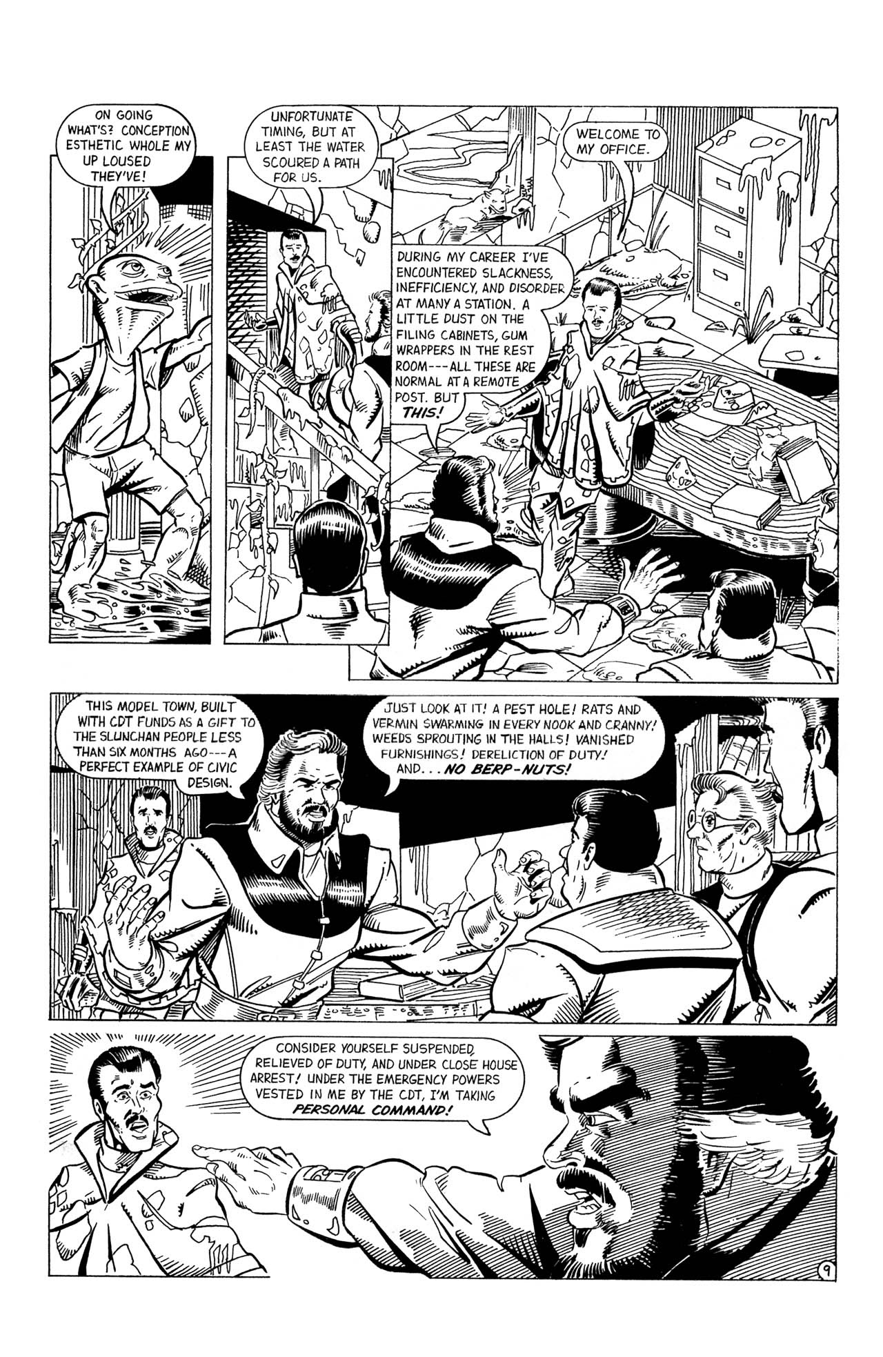 Read online Retief: Grime and Punishment comic -  Issue # Full - 11