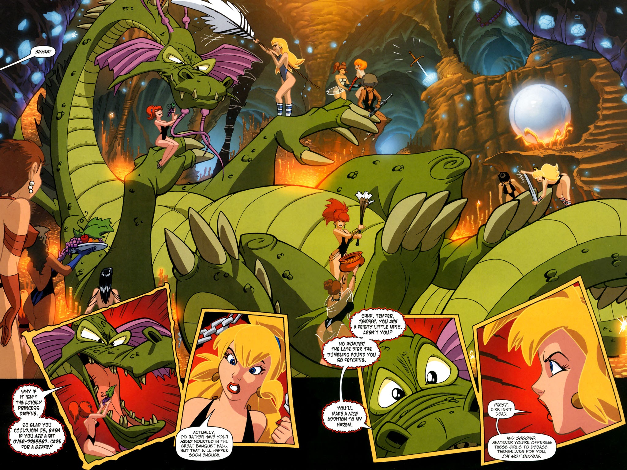 Read online Dragon's Lair (2006) comic -  Issue #1 - 34