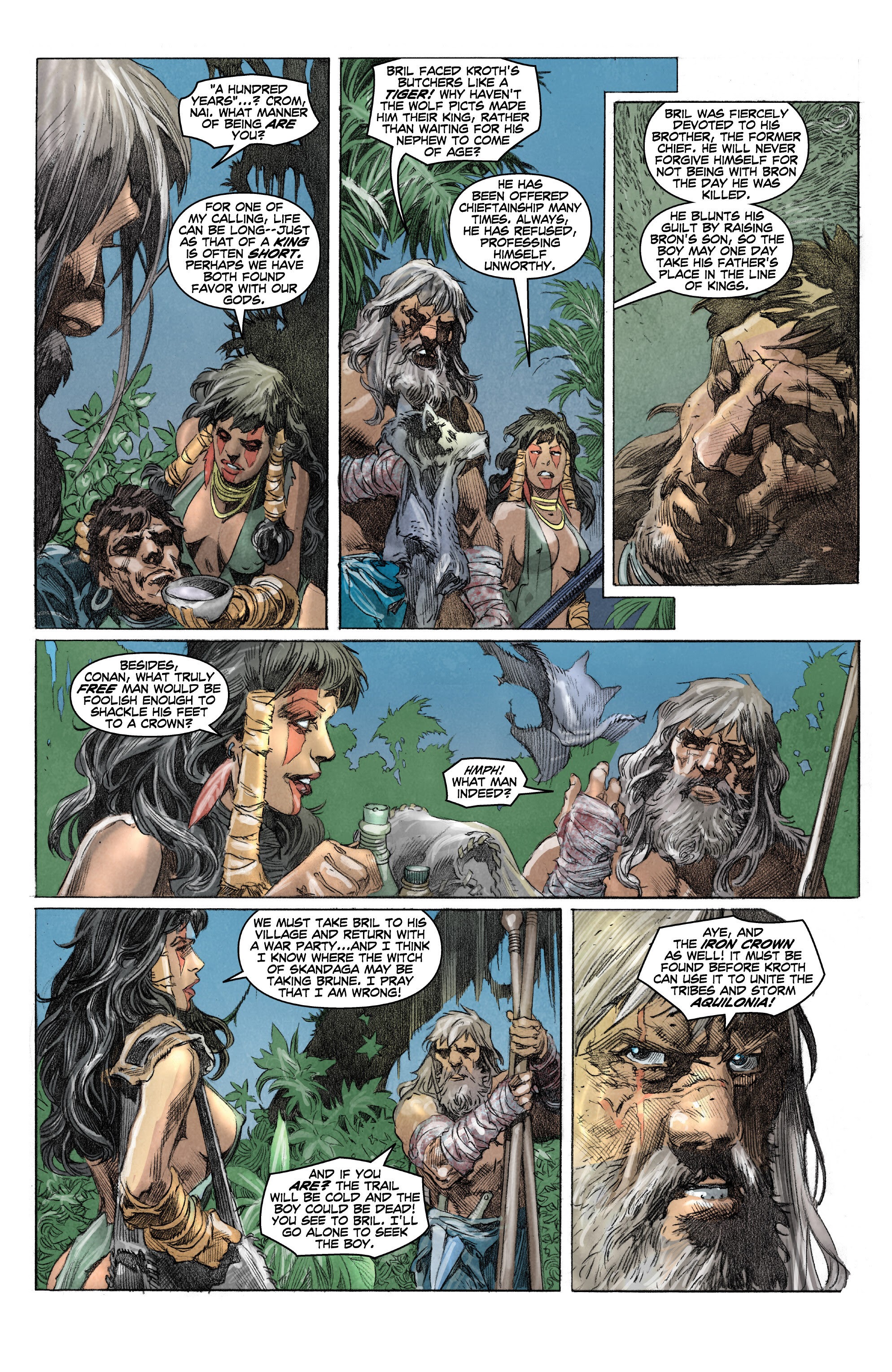 Read online King Conan Chronicles Epic Collection comic -  Issue # Wolves And Dragons (Part 4) - 51