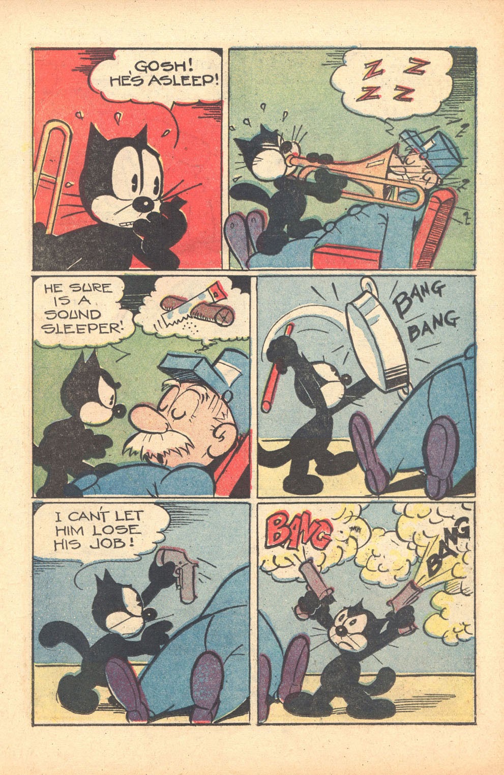 Read online Felix the Cat (1951) comic -  Issue #32 - 21