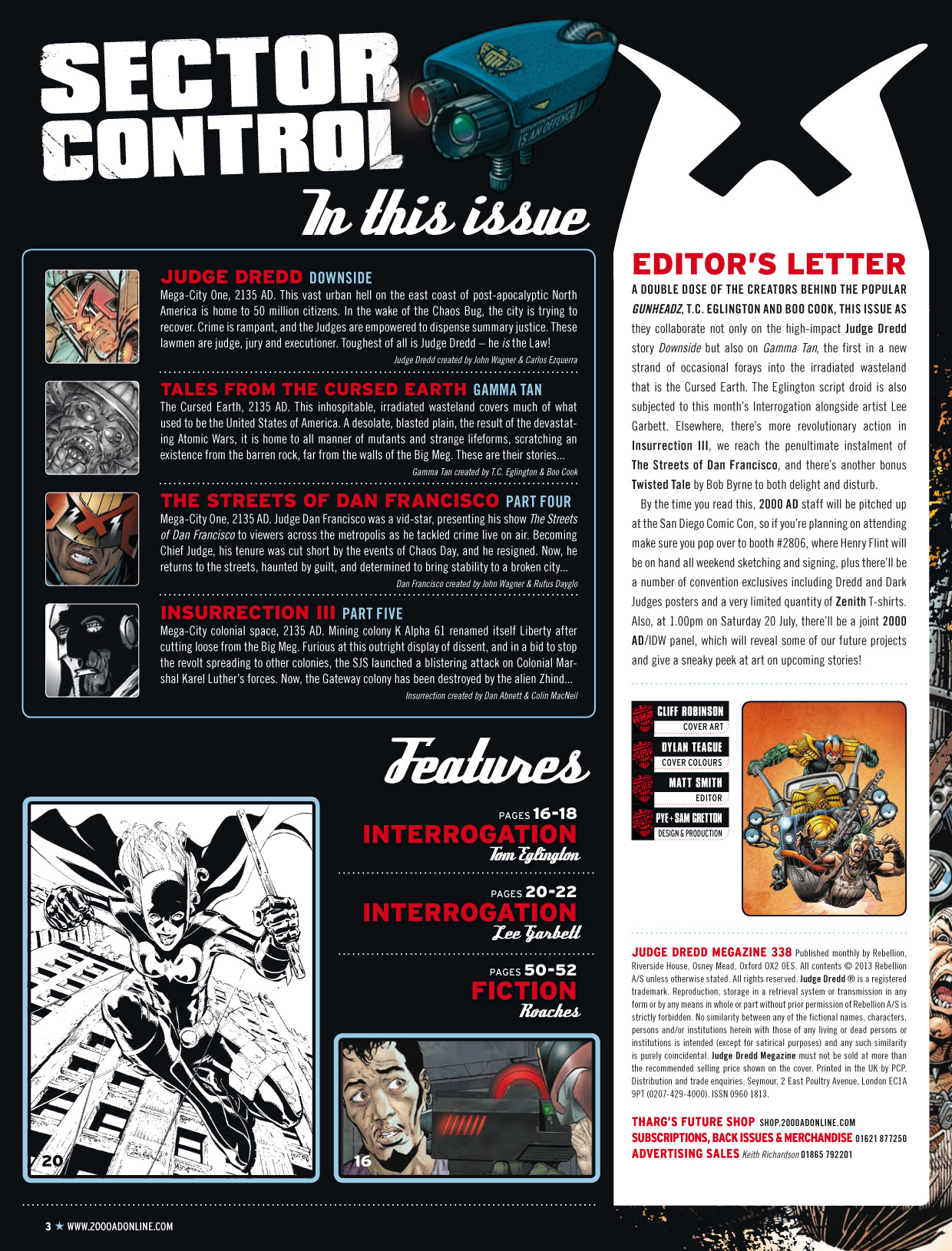 Read online Judge Dredd Megazine (Vol. 5) comic -  Issue #338 - 3