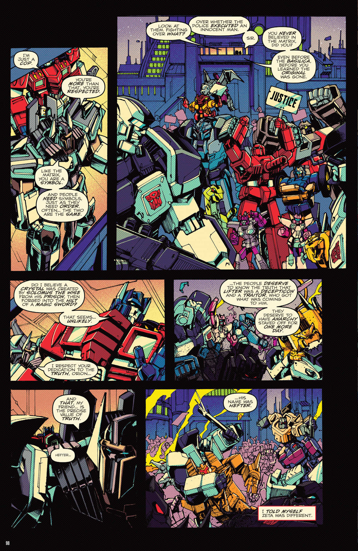 Read online Transformers: The IDW Collection Phase Three comic -  Issue # TPB 2 (Part 1) - 99