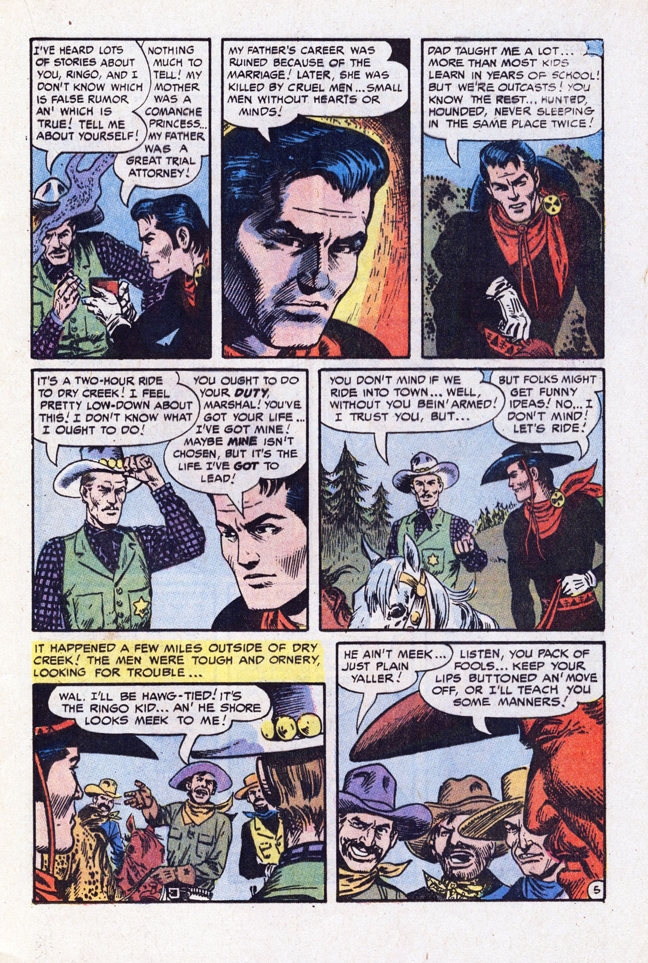 Read online Ringo Kid (1970) comic -  Issue #7 - 17