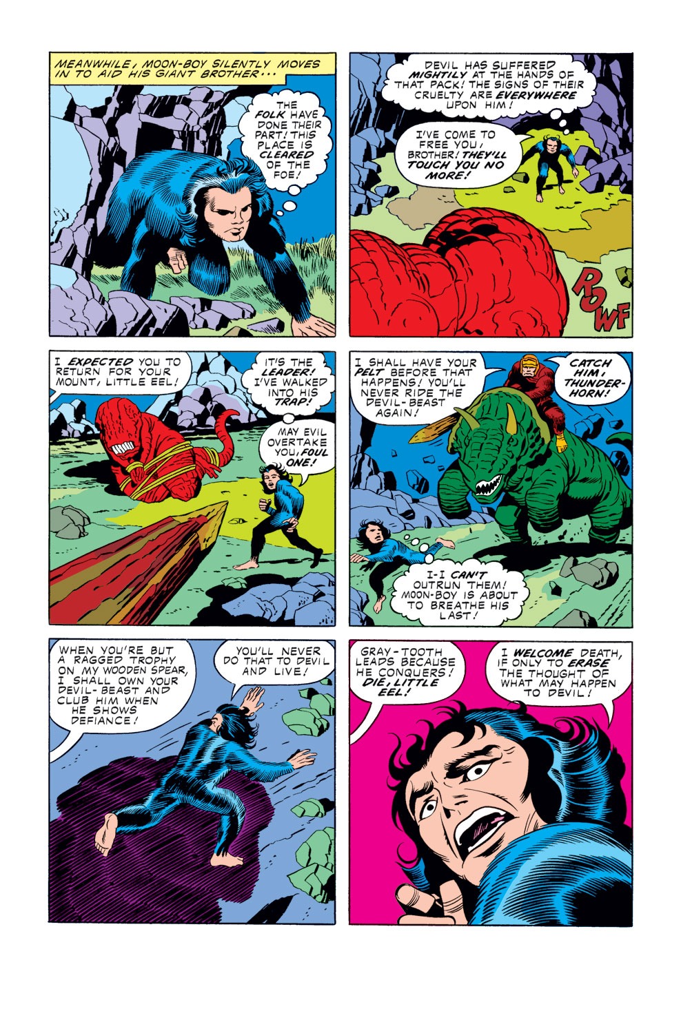 Read online Devil Dinosaur comic -  Issue #8 - 16