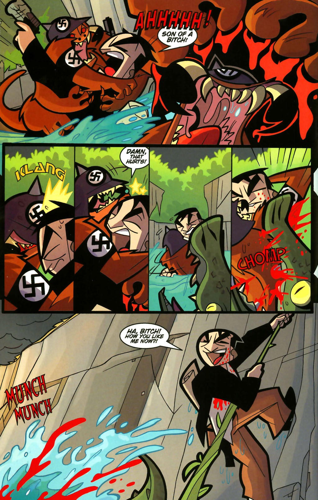Read online Gun Fu: The Lost City comic -  Issue #3 - 16