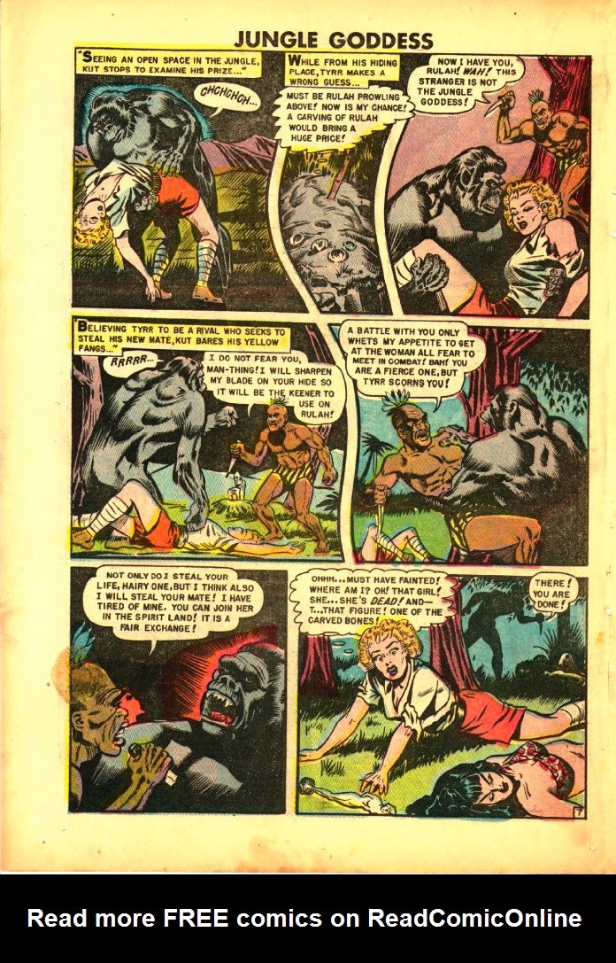 Read online Rulah - Jungle Goddess comic -  Issue #22 - 21