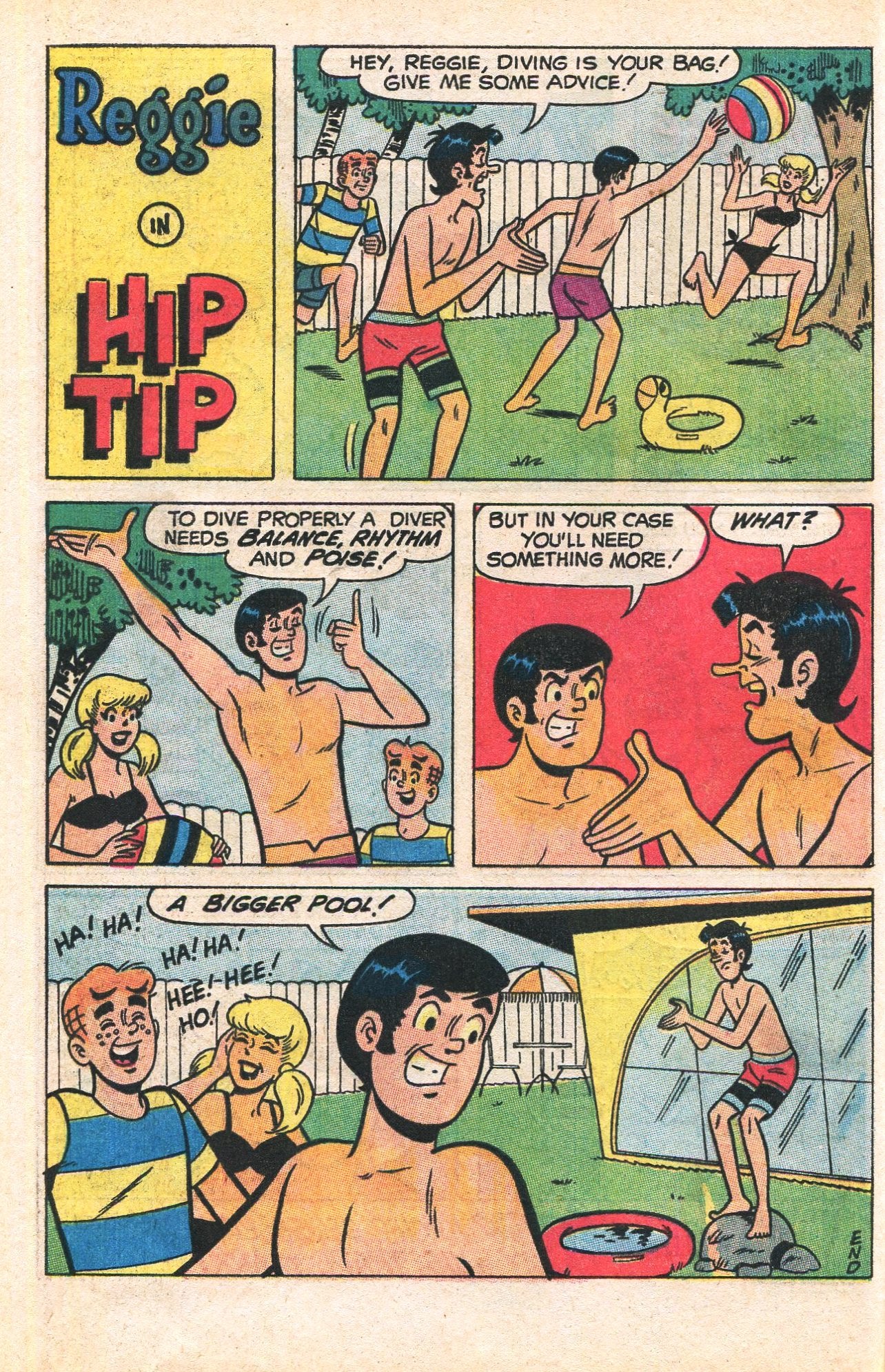 Read online Reggie's Wise Guy Jokes comic -  Issue #9 - 52