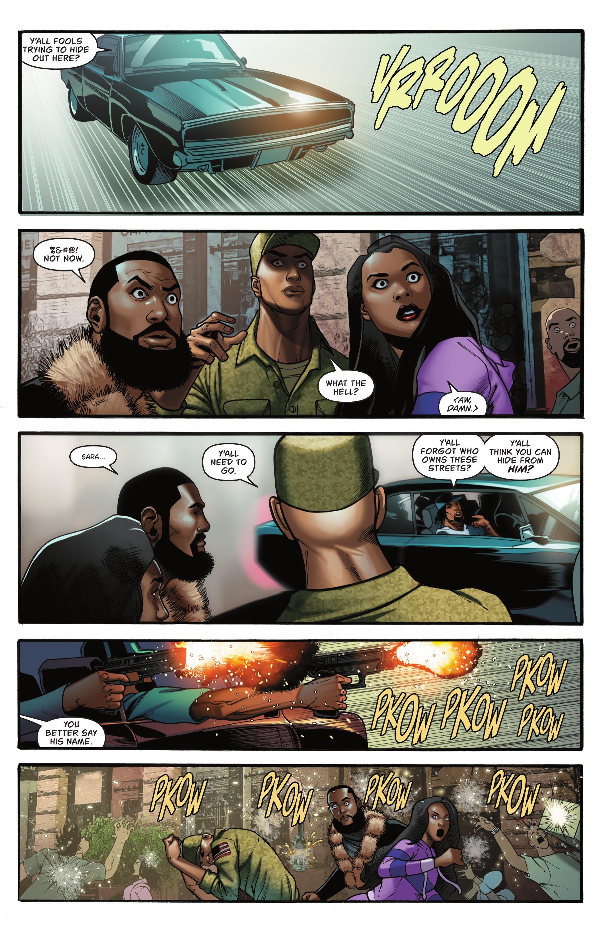 Read online Blood Syndicate: Season One comic -  Issue #1 - 20