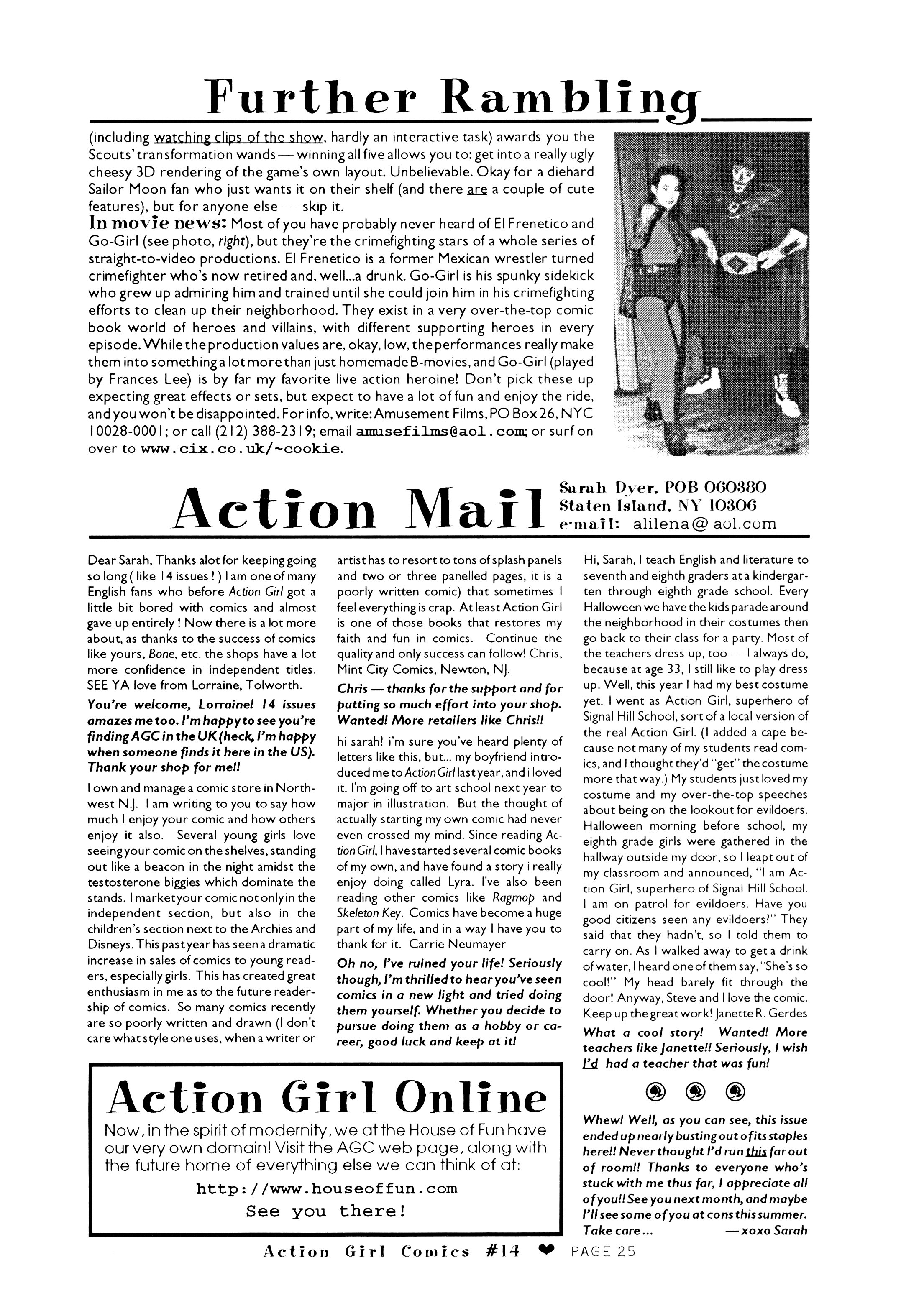 Read online Action Girl Comics comic -  Issue #14 - 27