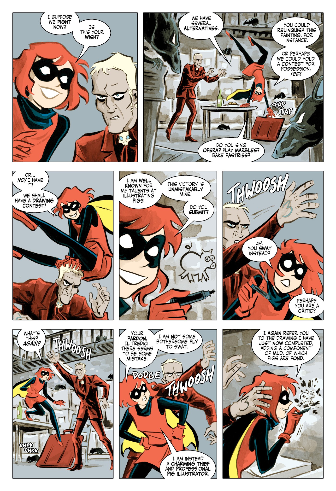 Read online Bandette (2012) comic -  Issue #17 - 4