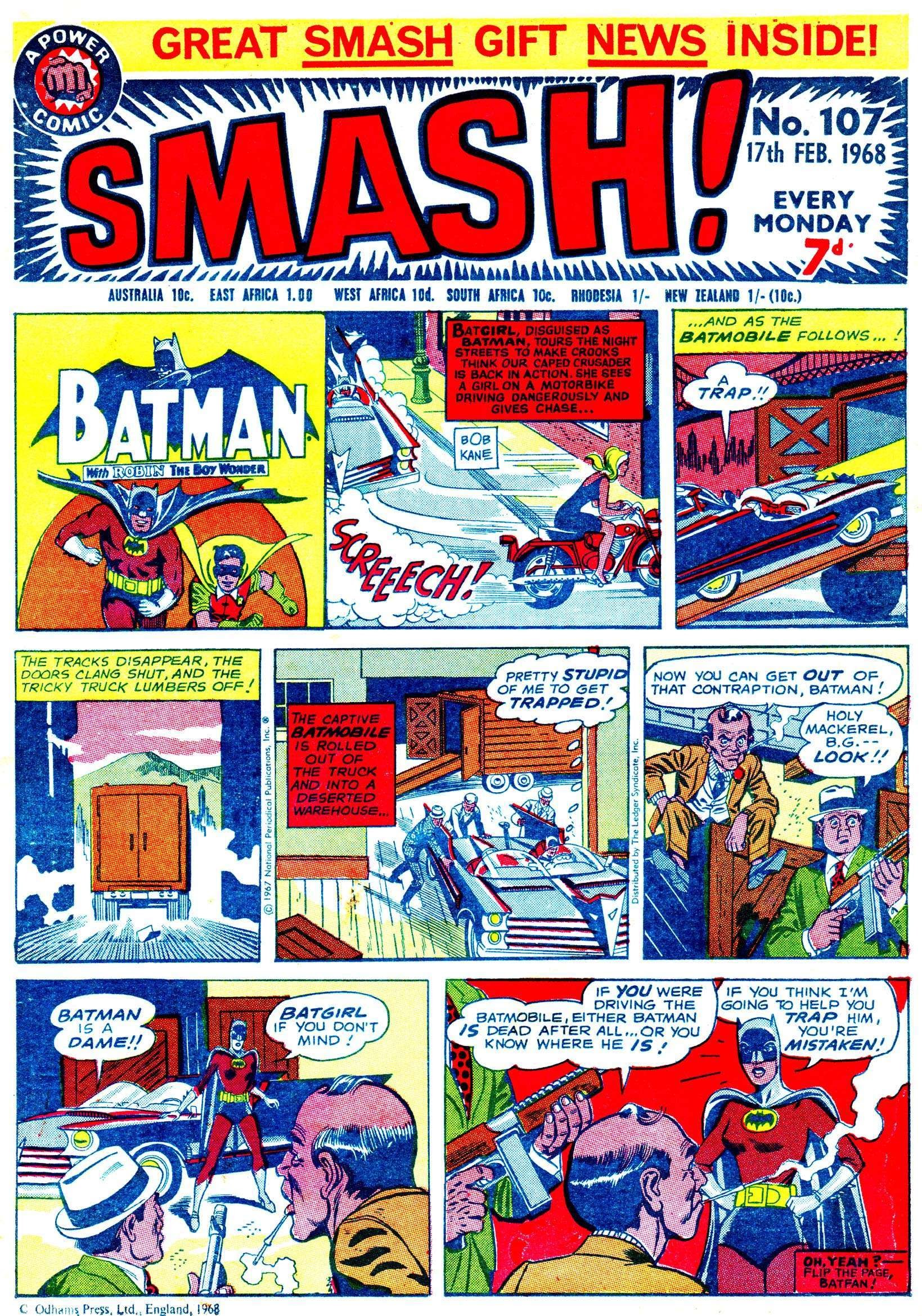 Read online Smash! (1966) comic -  Issue #107 - 1