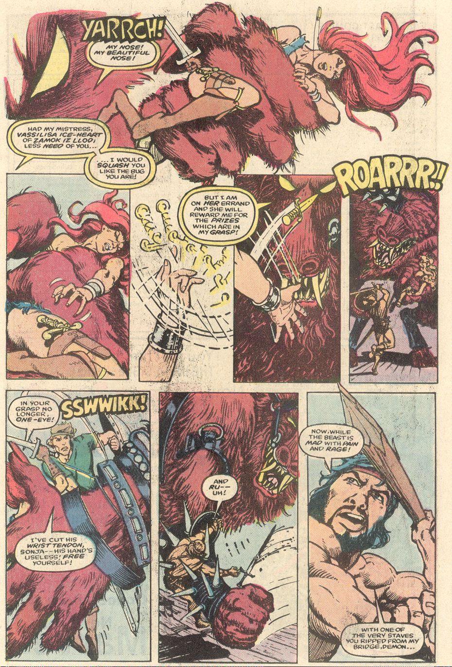 Read online Red Sonja (3rd Series) comic -  Issue #8 - 8