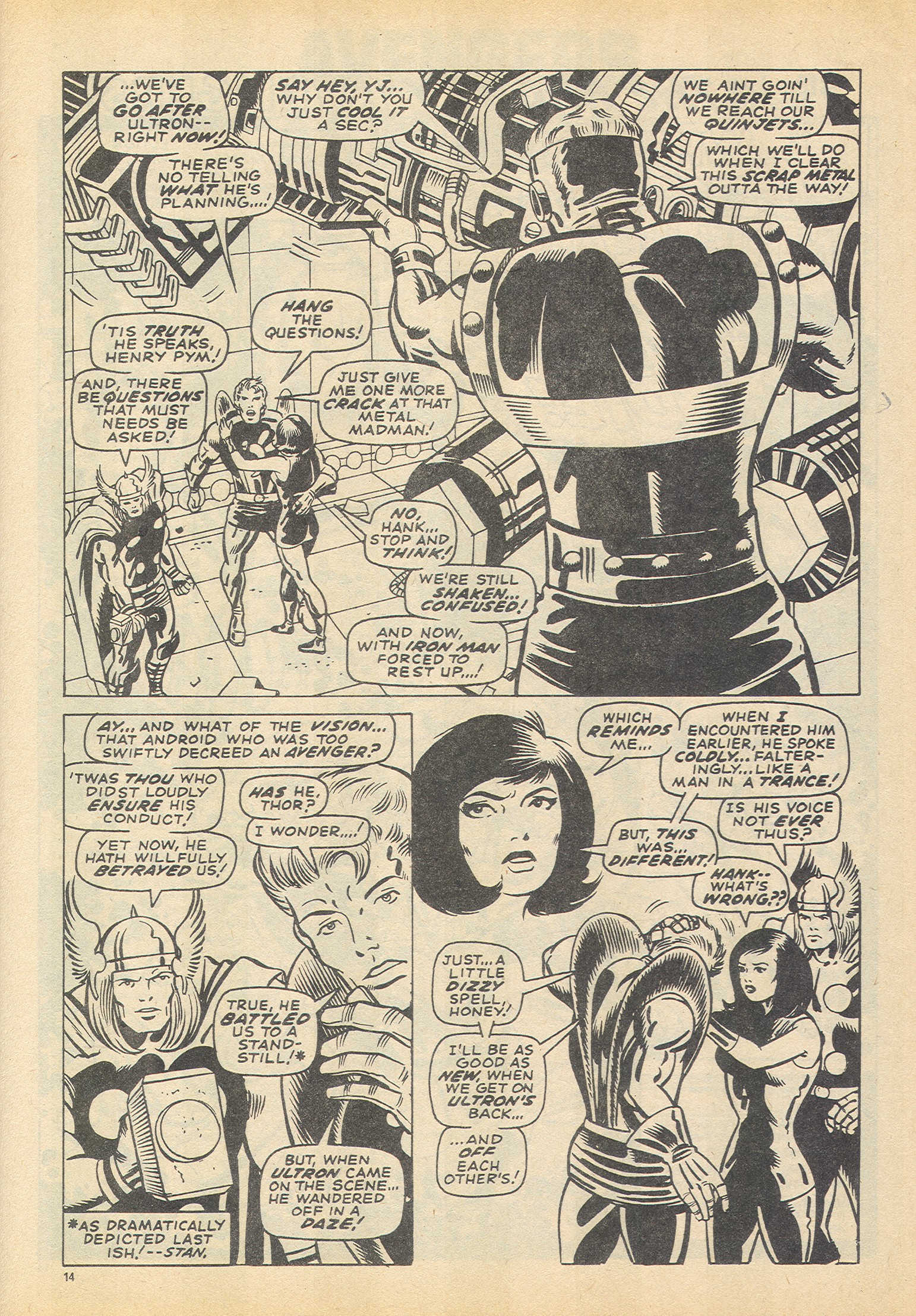 Read online The Avengers (1973) comic -  Issue #101 - 14