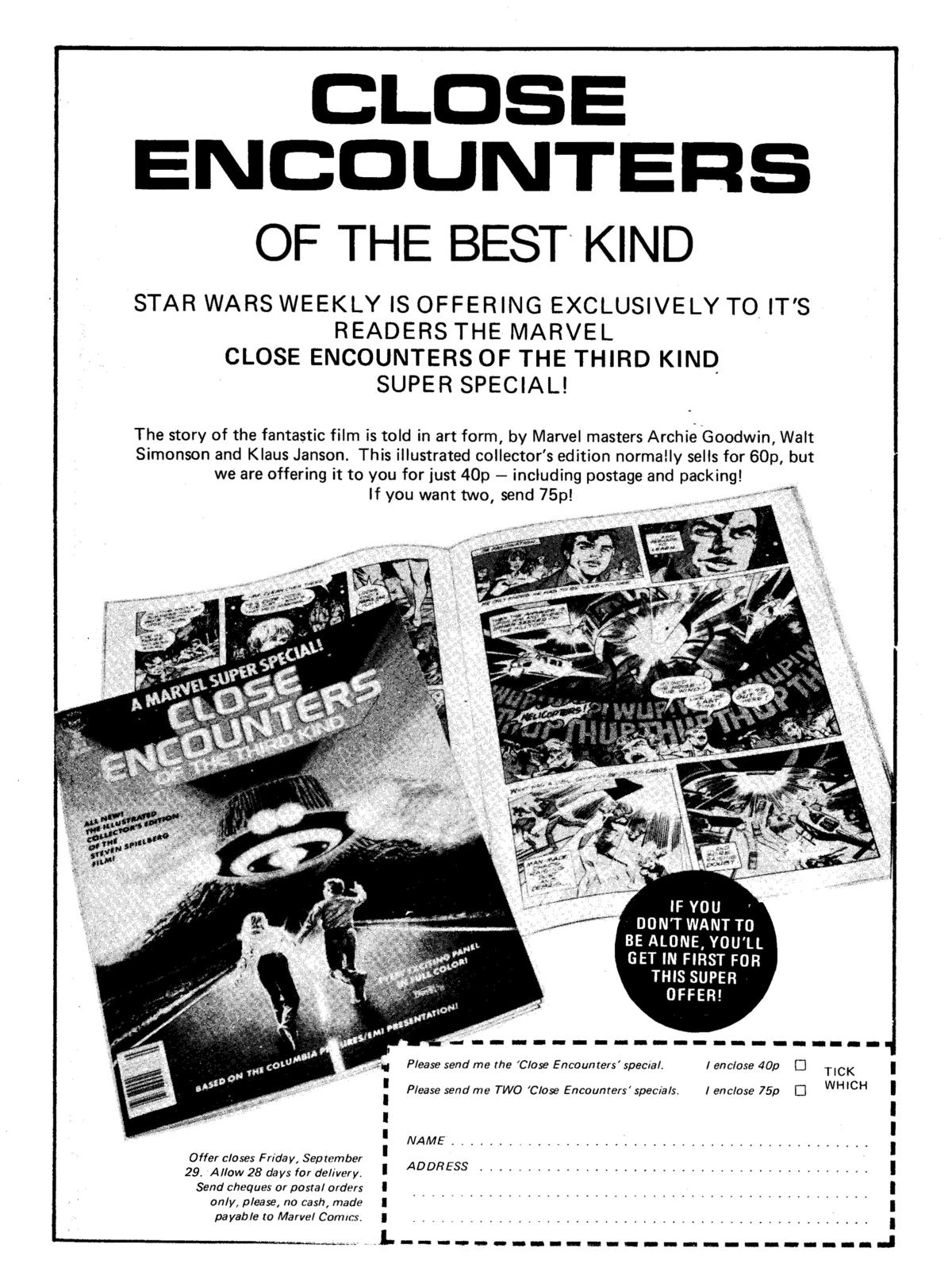 Read online Star Wars Weekly comic -  Issue #30 - 10