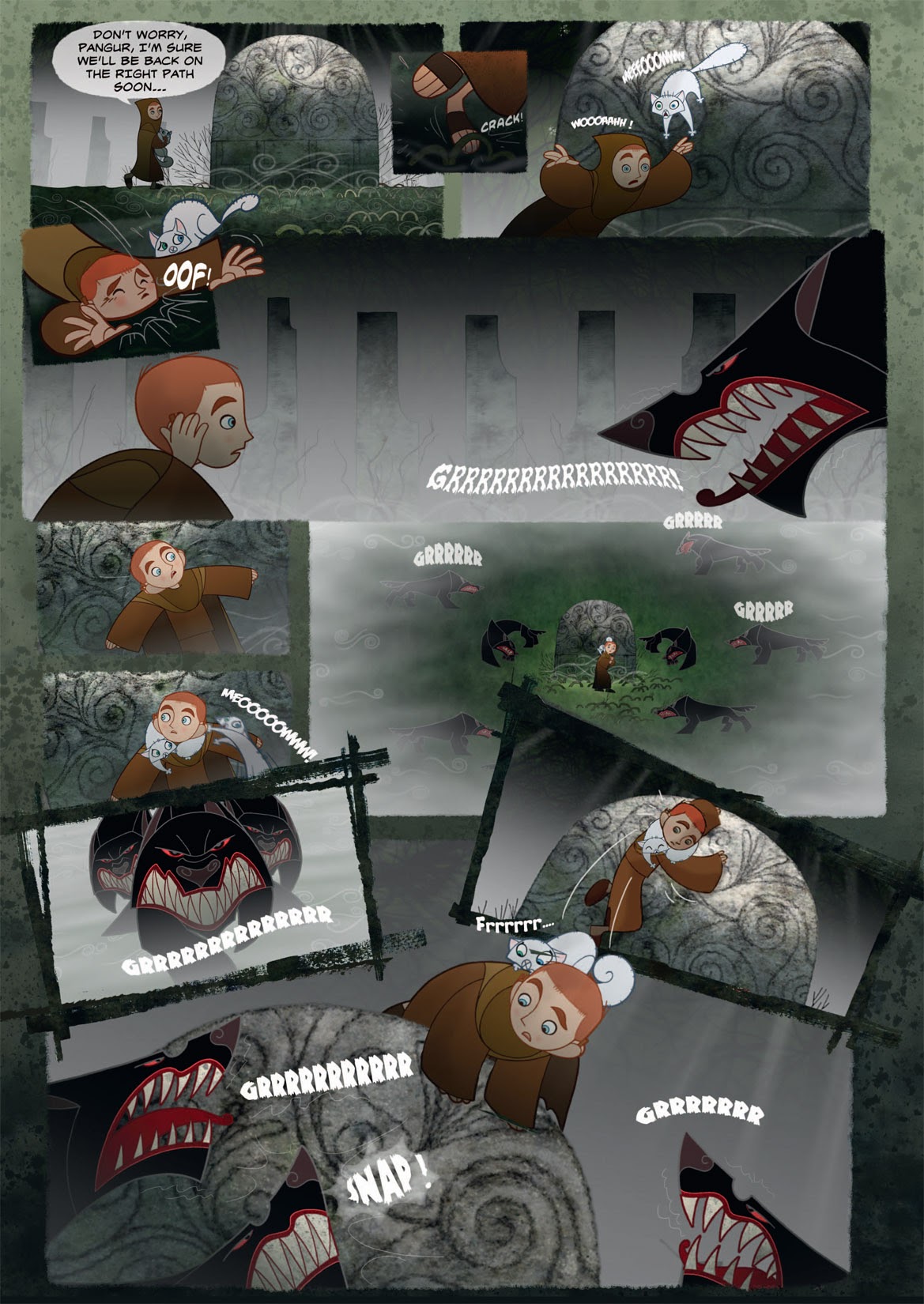 Read online The Secret Of Kells comic -  Issue # TPB - 38