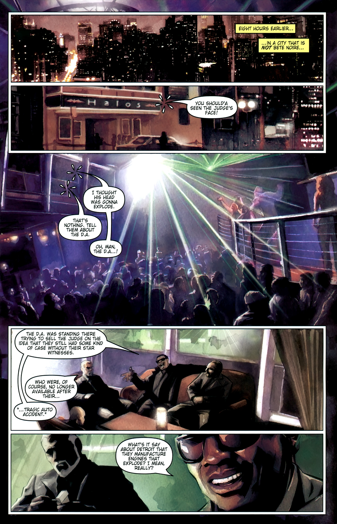 Read online Fallen Angel: Return of the Son comic -  Issue #1 - 5